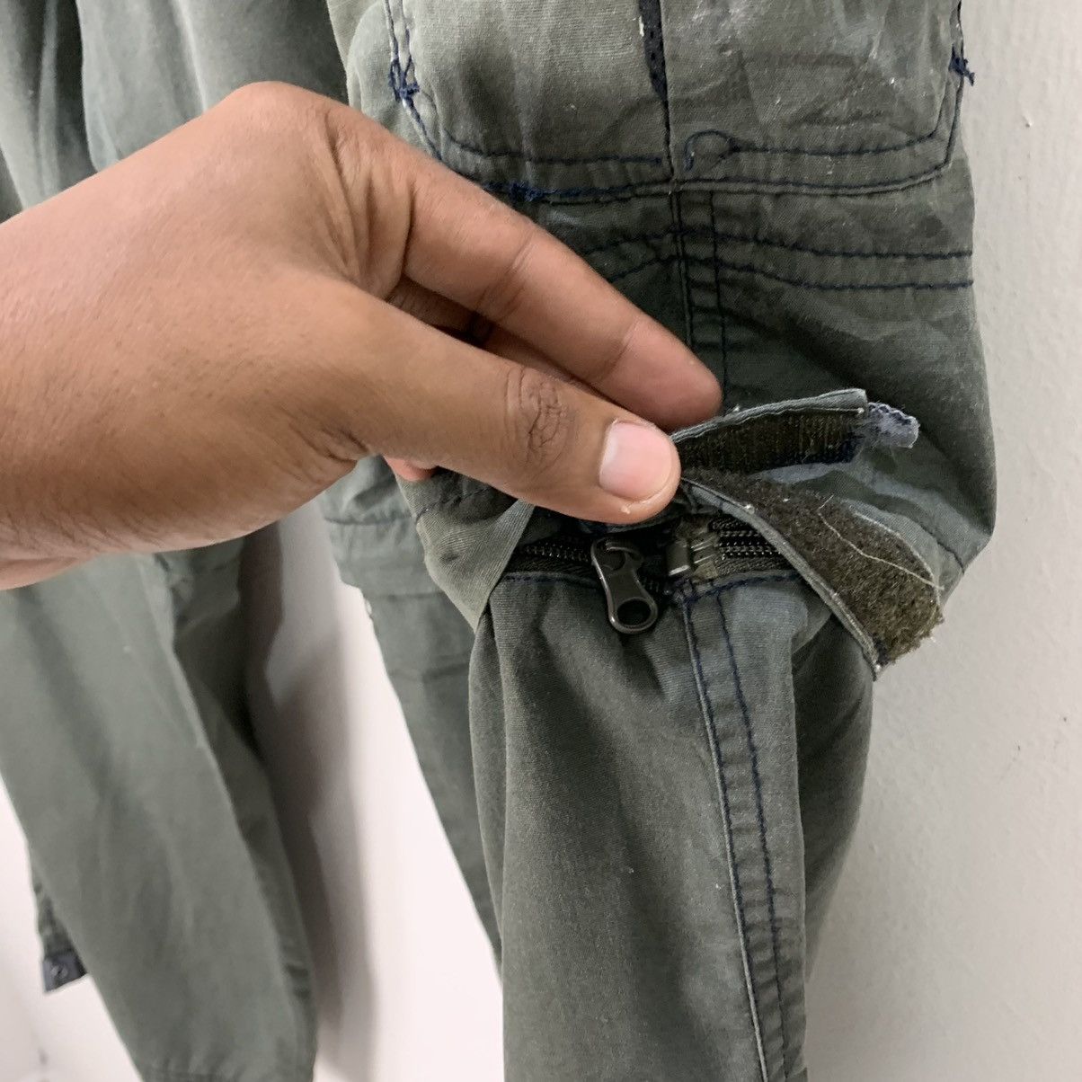 Japanese Brand PRACT Multipocket Tactical Utility Cargo Hiking Crop Pant Size US 42 / EU 58 - 15 Thumbnail