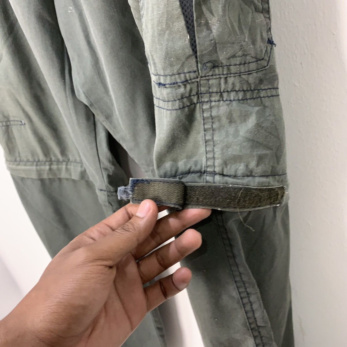 Japanese Brand PRACT Multipocket Tactical Utility Cargo Hiking Crop Pant Size US 42 / EU 58 - 14 Thumbnail