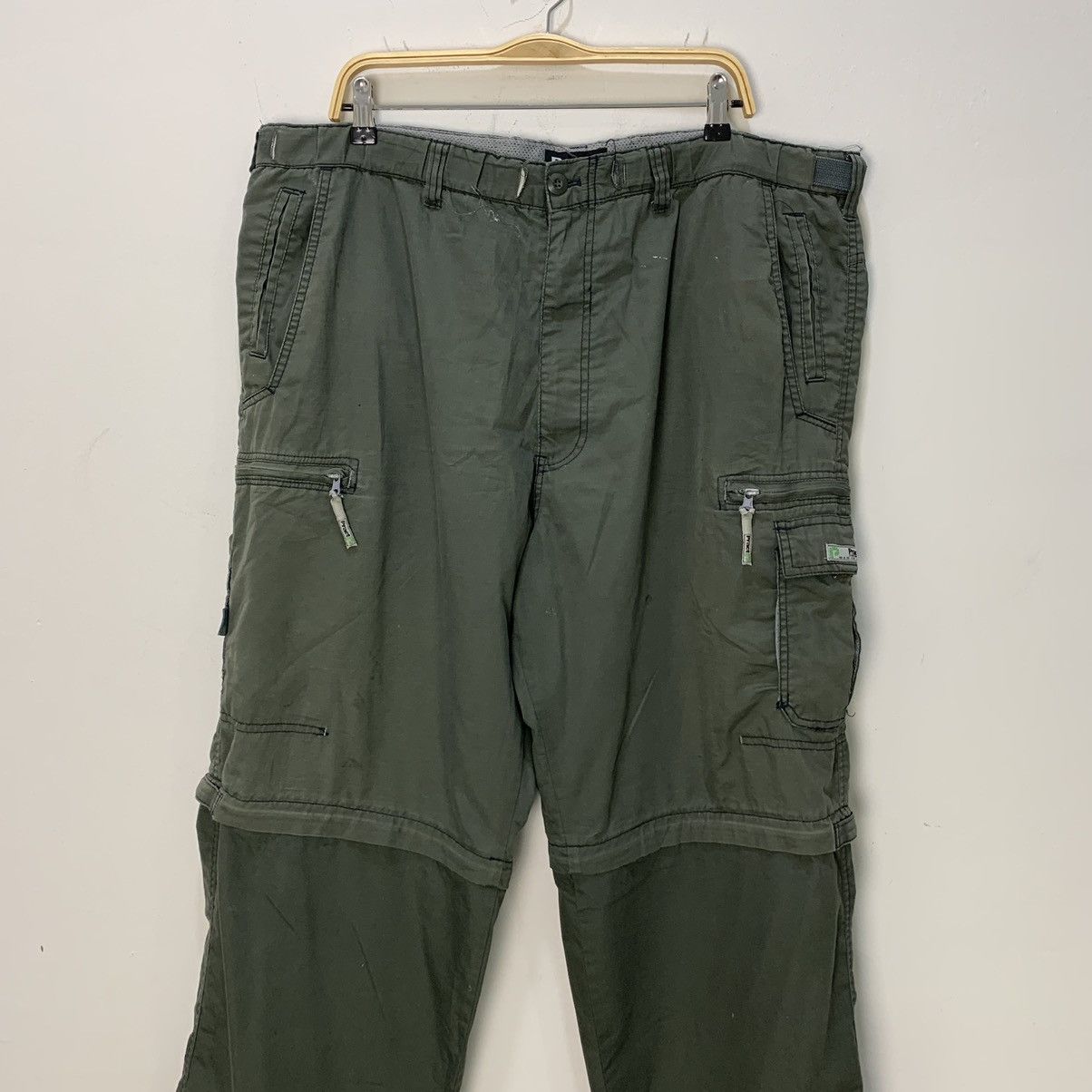 Japanese Brand PRACT Multipocket Tactical Utility Cargo Hiking Crop Pant Size US 42 / EU 58 - 4 Thumbnail