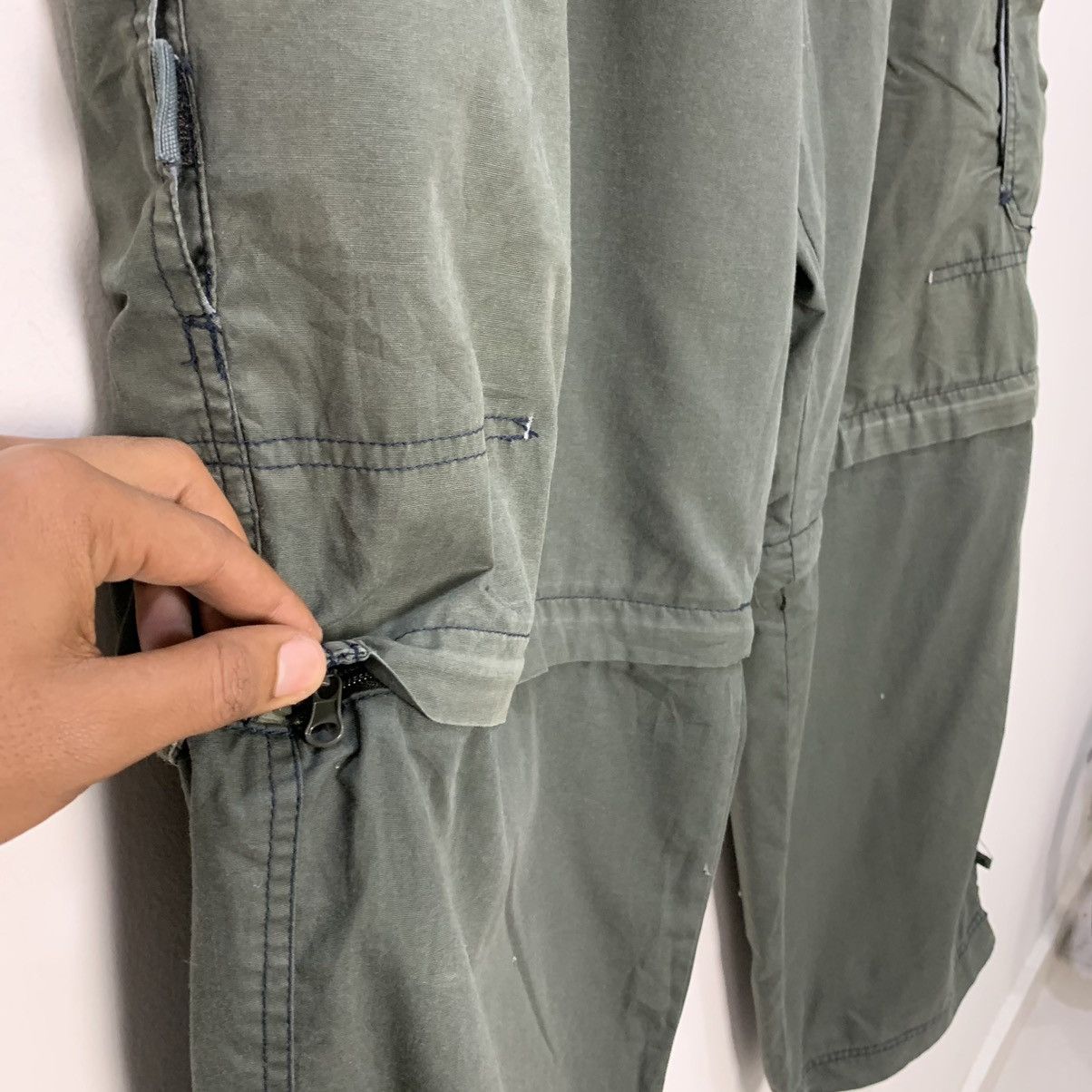 Japanese Brand PRACT Multipocket Tactical Utility Cargo Hiking Crop Pant Size US 42 / EU 58 - 10 Thumbnail