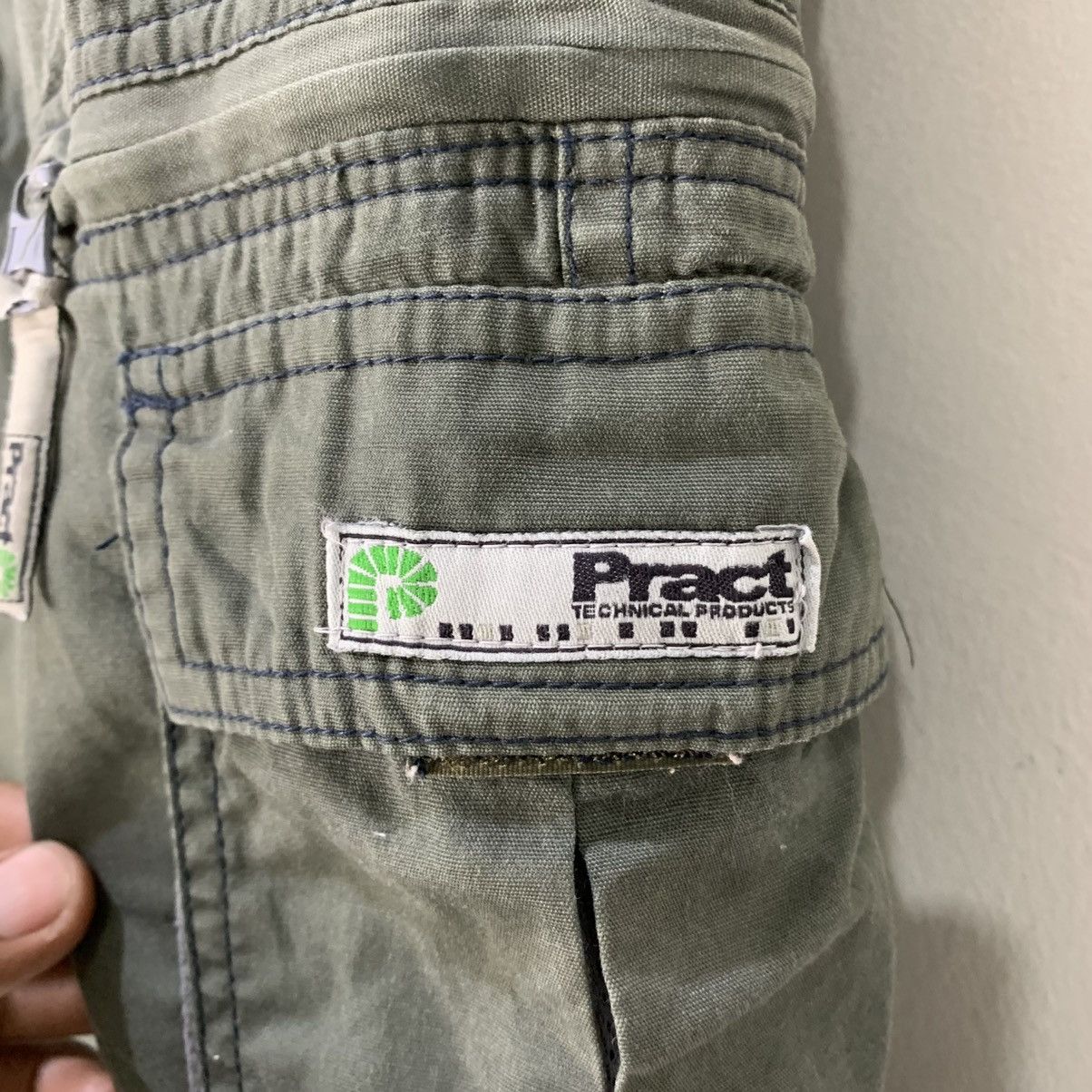 Japanese Brand PRACT Multipocket Tactical Utility Cargo Hiking Crop Pant Size US 42 / EU 58 - 12 Thumbnail
