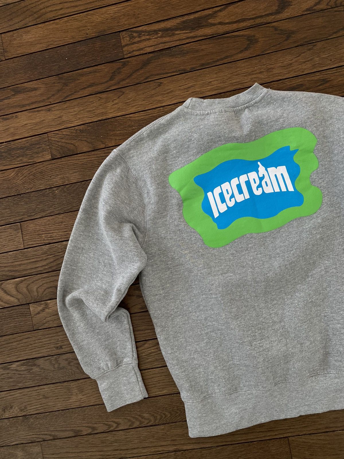 Icecream Ice Cream Grey and Green Popsicle Sweatshirt Small 🥣 BBC Size US S / EU 44-46 / 1 - 5 Thumbnail