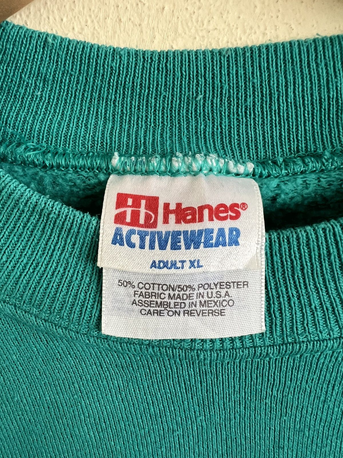 Hanes × Vintage Vintage Hanes Taxas PullOver Sweatshirt Size US XL / EU 56 / 4 - 3 Thumbnail