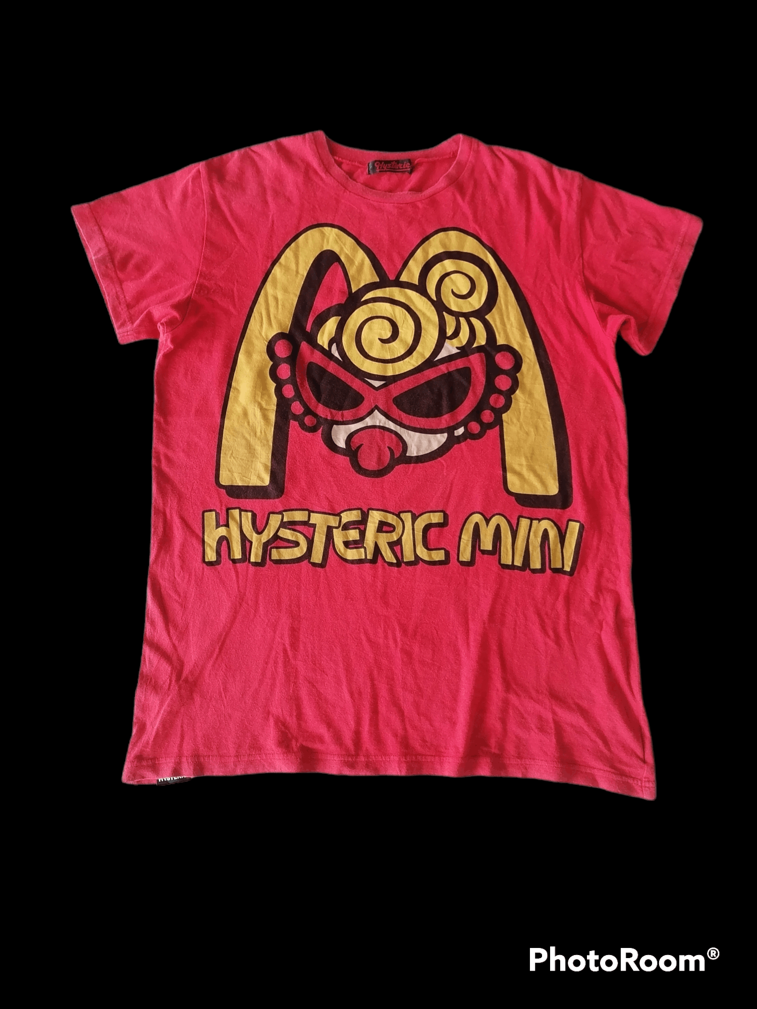 Pre-owned Avant Garde X Hysteric Glamour Sizehysteric Glamour Big Print T-shirt In Red