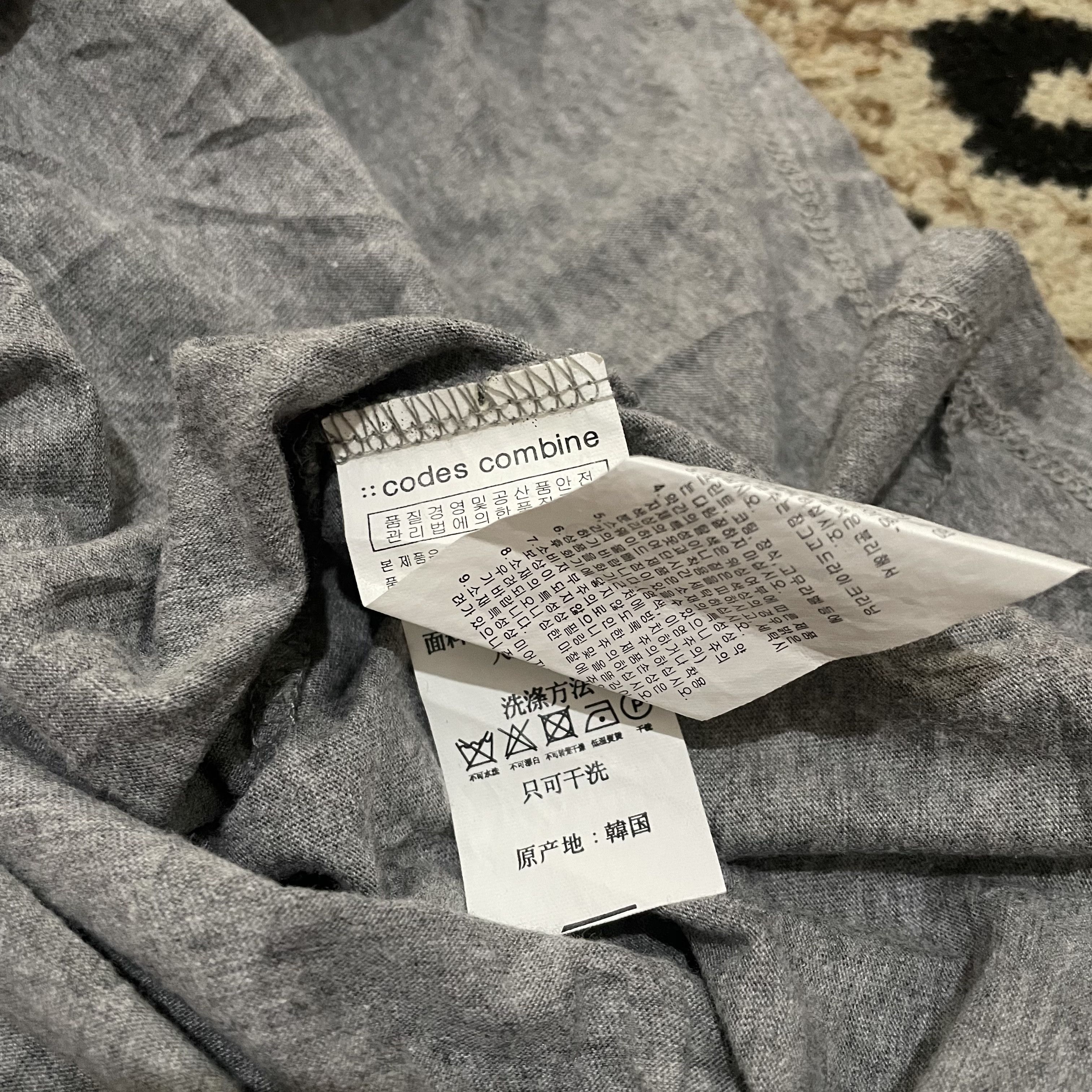 20471120 Vintage Codes Combine Skull Longsleeve Size US M / EU 48-50 / 2 - 6 Thumbnail