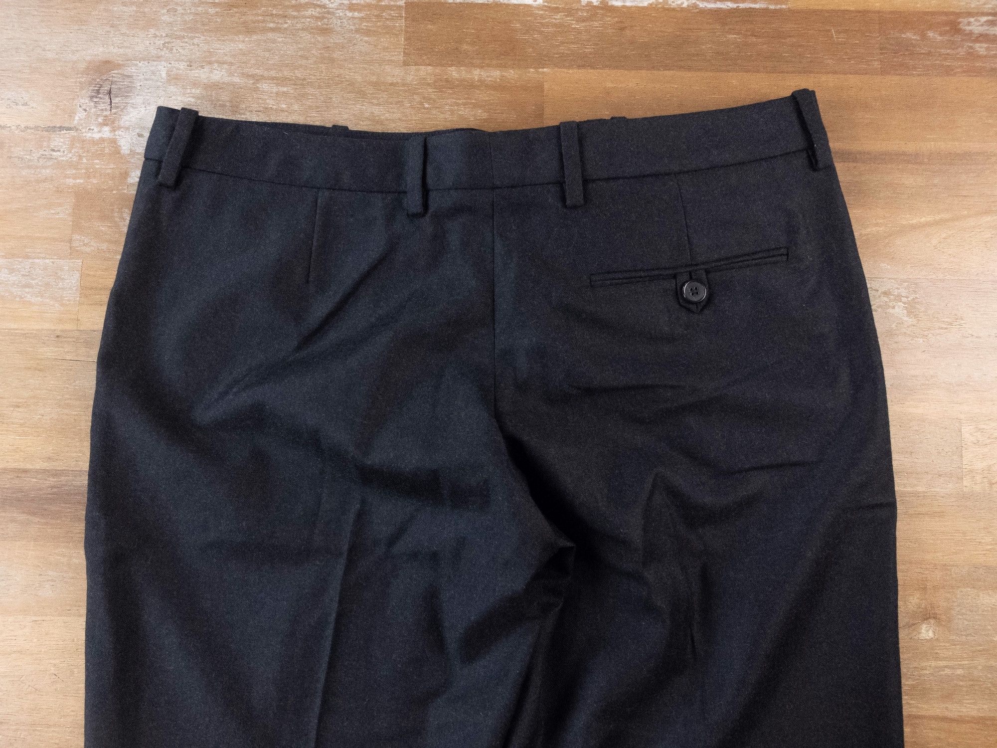 Maison Margiela MAISON MARTIN MARGIELA charcoal gray wool pants trousers 44 Size 30" / US 8 / IT 44 - 10 Thumbnail