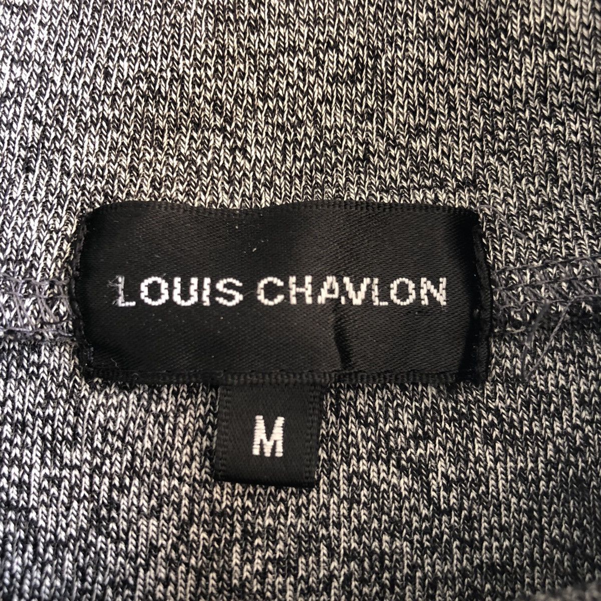 Japanese Brand Vintage 90's Louis Chavlon Long Sleeve Salt and Pepper Size US M / EU 48-50 / 2 - 14 Thumbnail