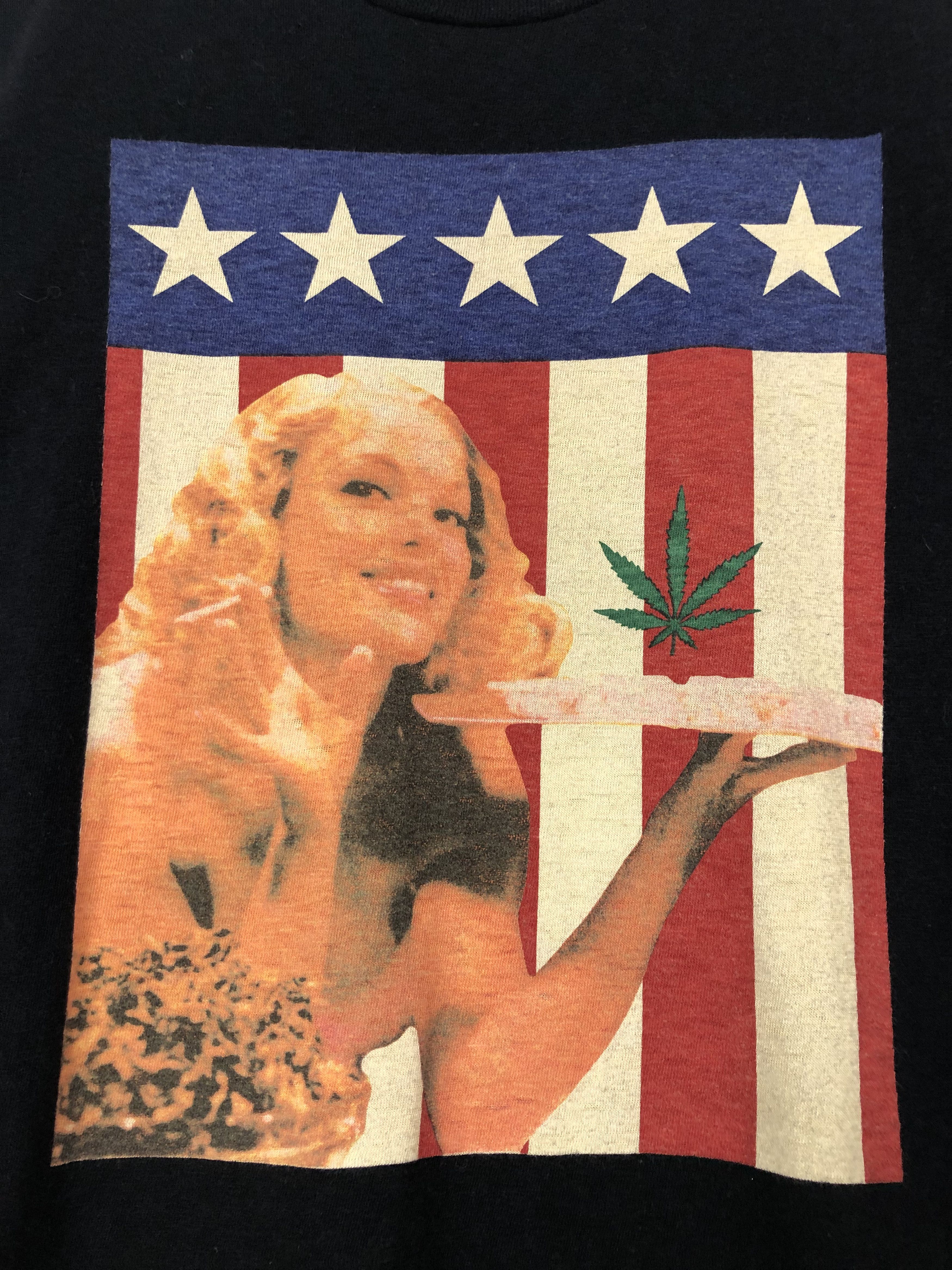 Hysteric Glamour RARE🔥VINTAGE HYSTERIC GLAMOUR MARIJUANA VOTE HYSTERIC S/S Size US S / EU 44-46 / 1 - 3 Thumbnail