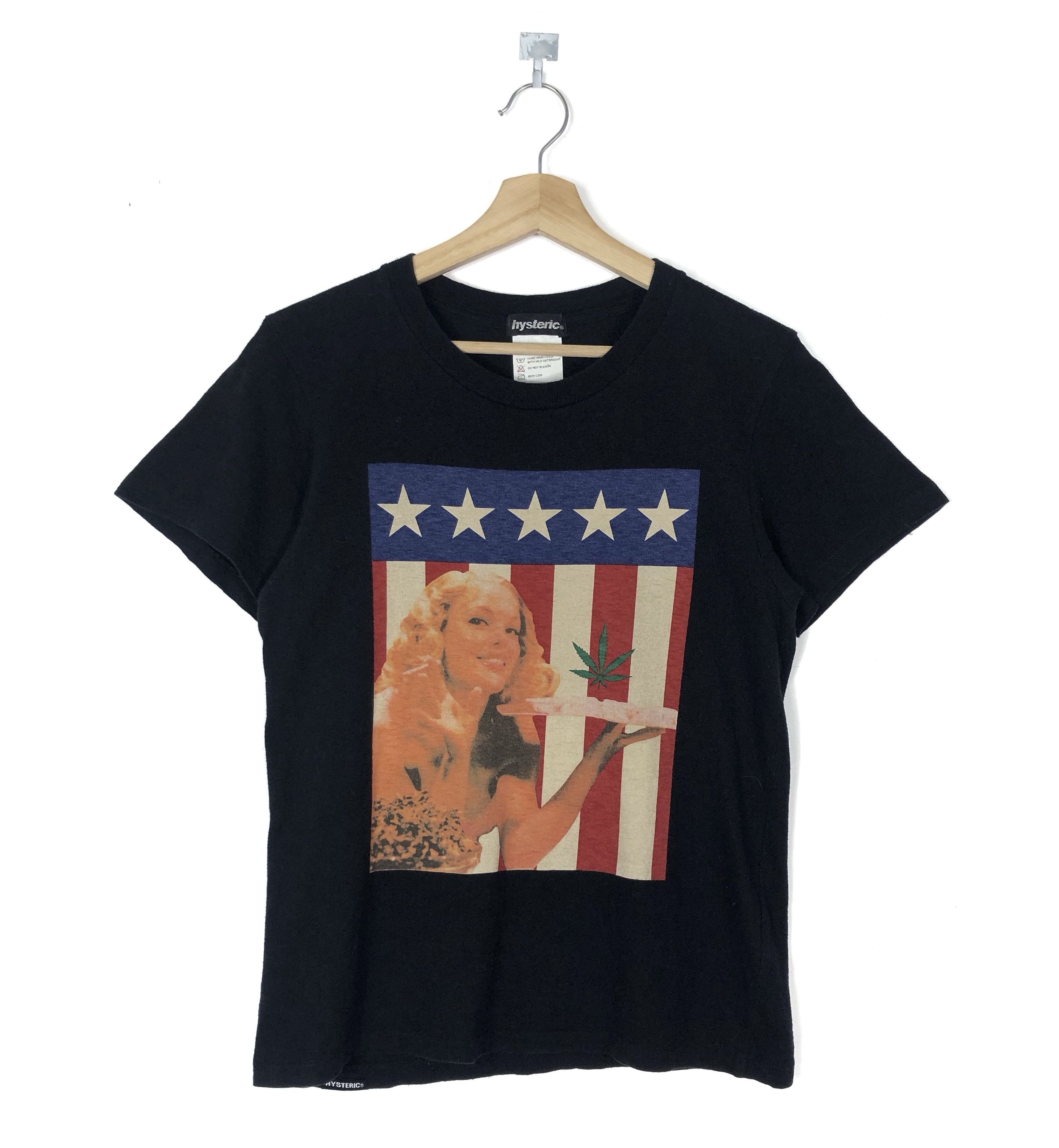 Hysteric Glamour RARE🔥VINTAGE HYSTERIC GLAMOUR MARIJUANA VOTE HYSTERIC S/S Size US S / EU 44-46 / 1 - 1 Thumbnail