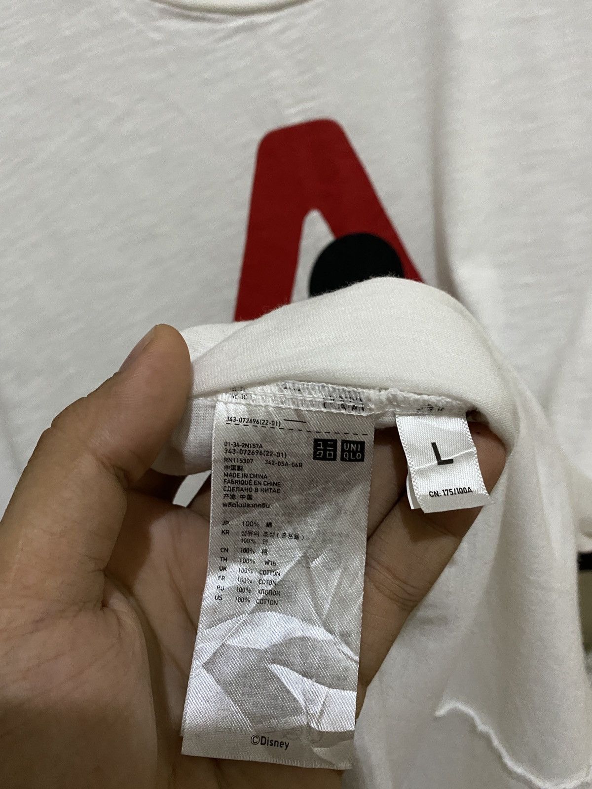 Disney × Undercover × Uniqlo Uniqlo x Undercover Mickey Mouse Tee Size US M / EU 48-50 / 2 - 6 Thumbnail