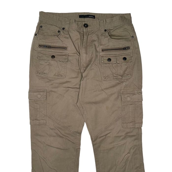 Mossimo Mossimo Cargo Tactical Multi Pocket Khaki Pants | Grailed