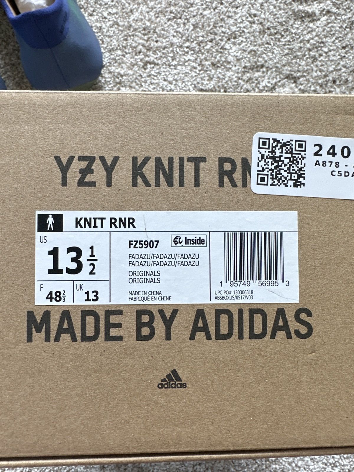 Adidas × Kanye West Yeezy Knit Runner Size US 13 / EU 46 - 6 Thumbnail