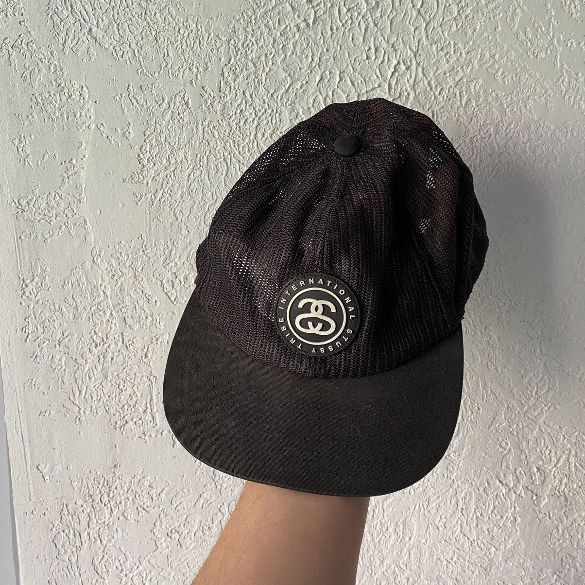 Stussy VINTAGE STUSSY INTERNATIONAL MESH FADED CAP Size ONE SIZE - 2 Thumbnail