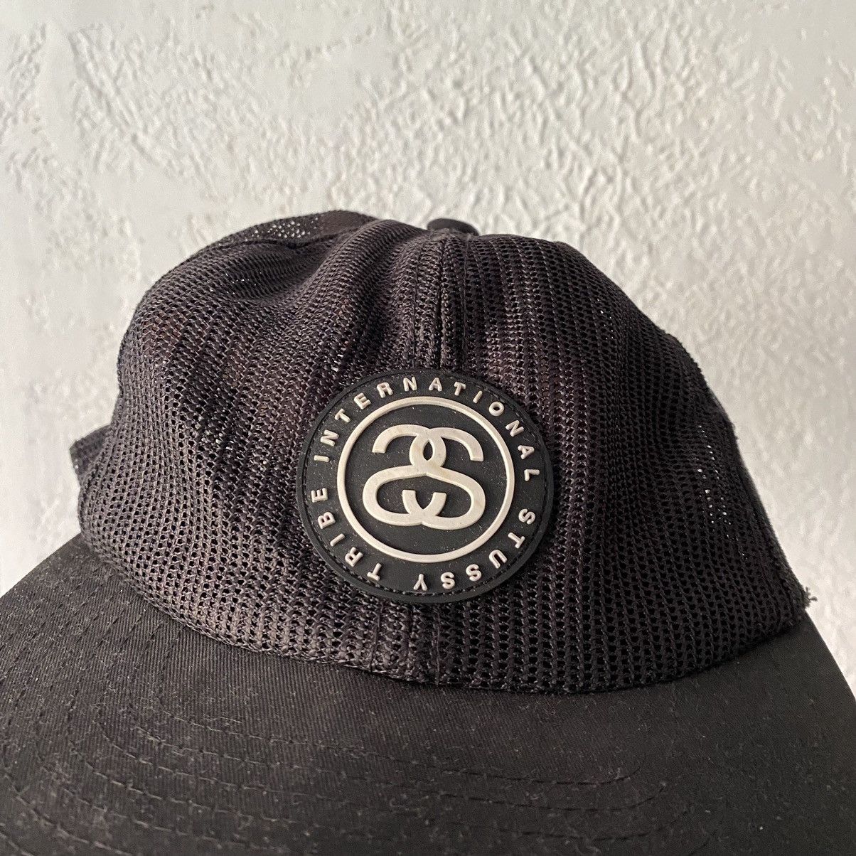 Stussy VINTAGE STUSSY INTERNATIONAL MESH FADED CAP Size ONE SIZE - 3 Thumbnail