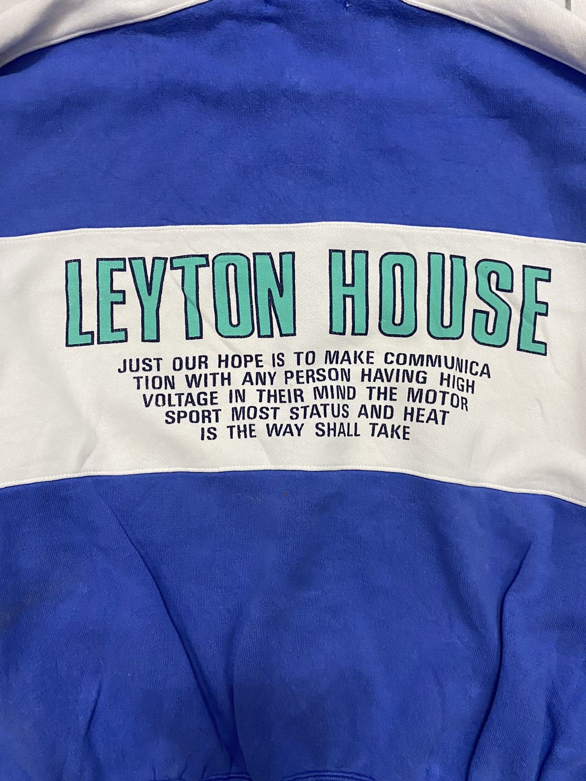 Japanese Brand × Vintage Vintage Leyton House Hoodie Size US M / EU 48-50 / 2 - 17 Thumbnail