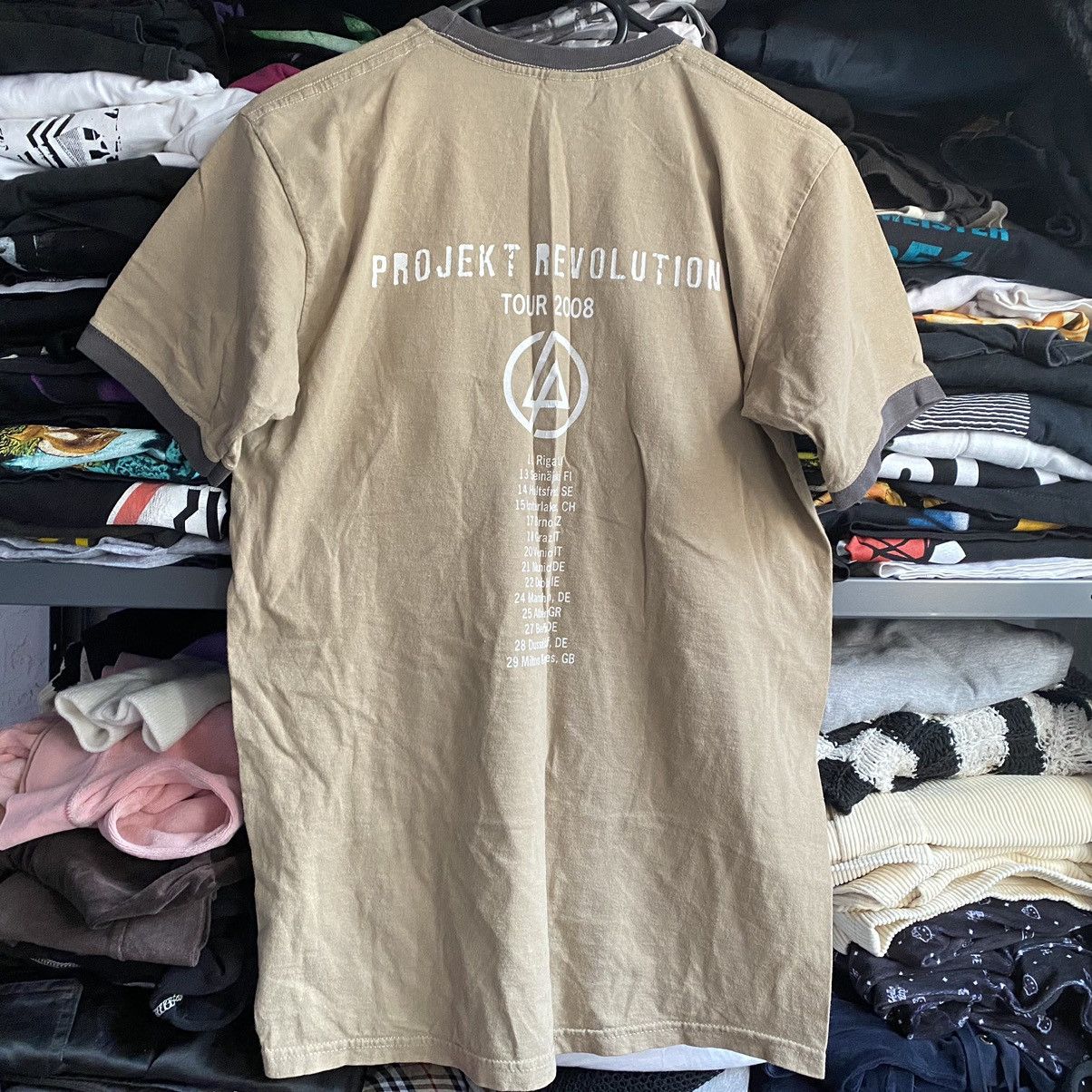 Band Tees LINKIN PARK PROJECT REVOLUTION 2008 TOUR T SHIRT Size US M / EU 48-50 / 2 - 3 Thumbnail