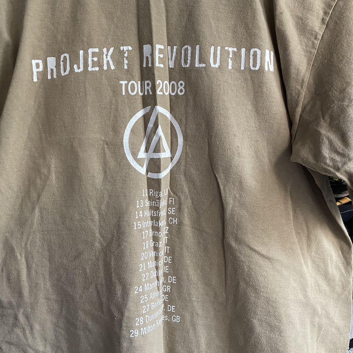 Band Tees LINKIN PARK PROJECT REVOLUTION 2008 TOUR T SHIRT Size US M / EU 48-50 / 2 - 4 Thumbnail