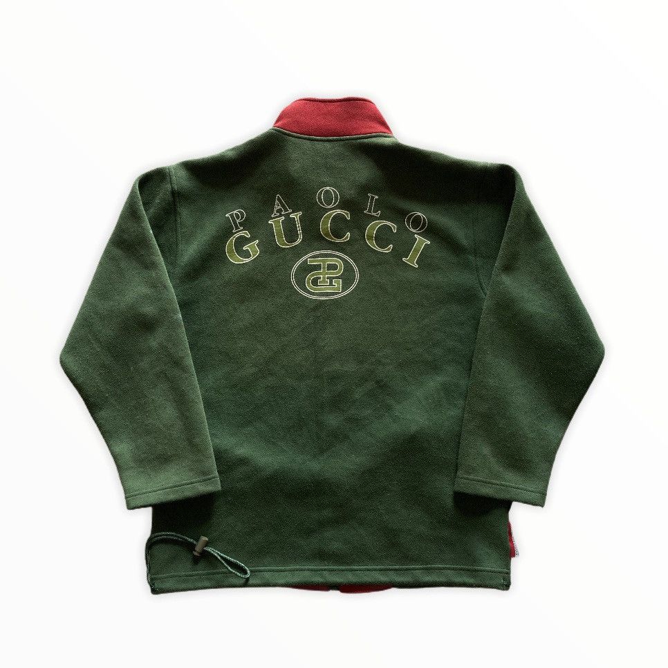 Paolo Gucci × Vintage VINTGAE PAULO GUCCI FLEECE JACKET Size US M / EU 48-50 / 2 - 1 Thumbnail