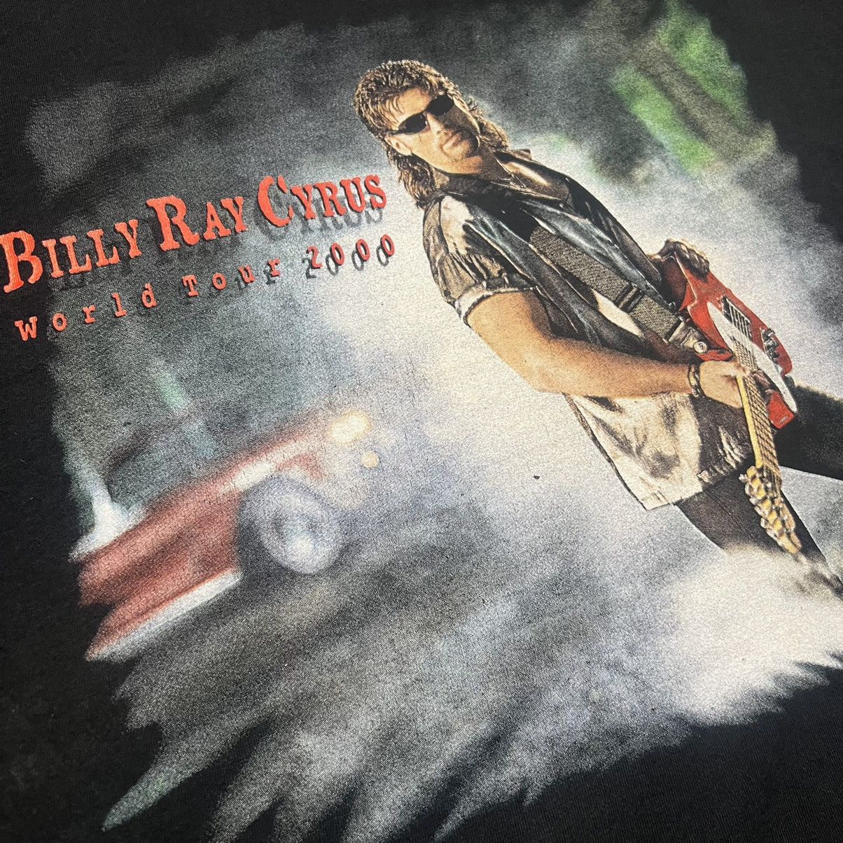 Band Tees Y2k Billy ray cyrus world tour 2000 t shirt Size US XL / EU 56 / 4 - 2 Thumbnail