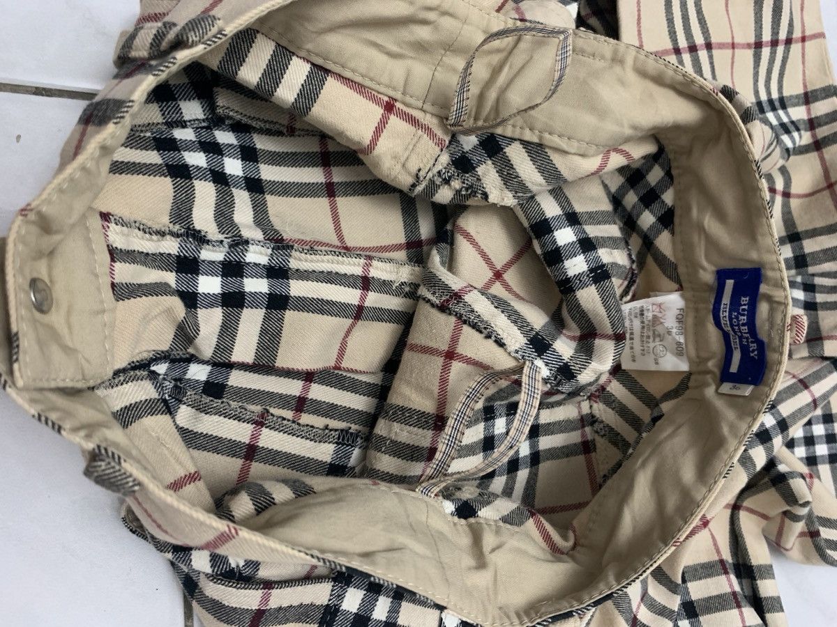 Burberry × Burberry Prorsum × Vintage Burberry London Blue Label nova check spandex pant trouser Size 28" / US 6 / IT 42 - 13 Thumbnail