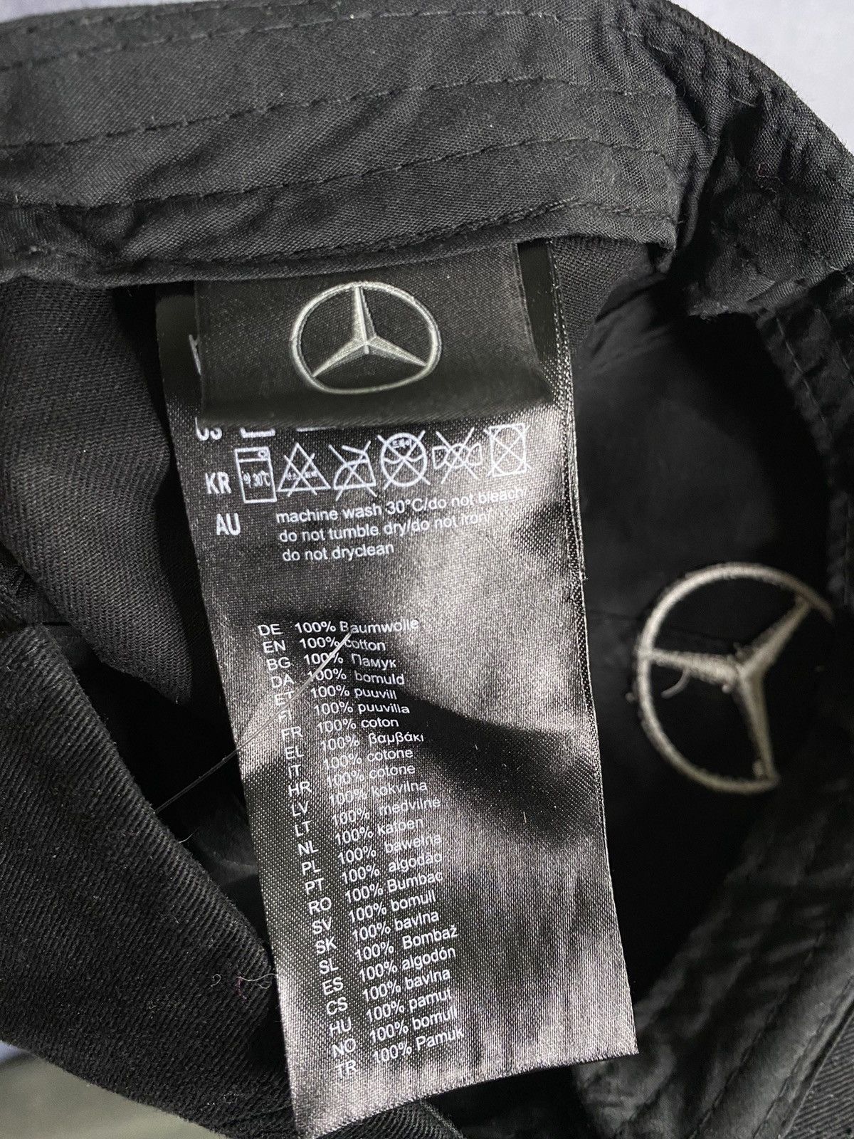 Mercedes-Benz Mercedes benz logo cap black Size ONE SIZE - 3 Thumbnail