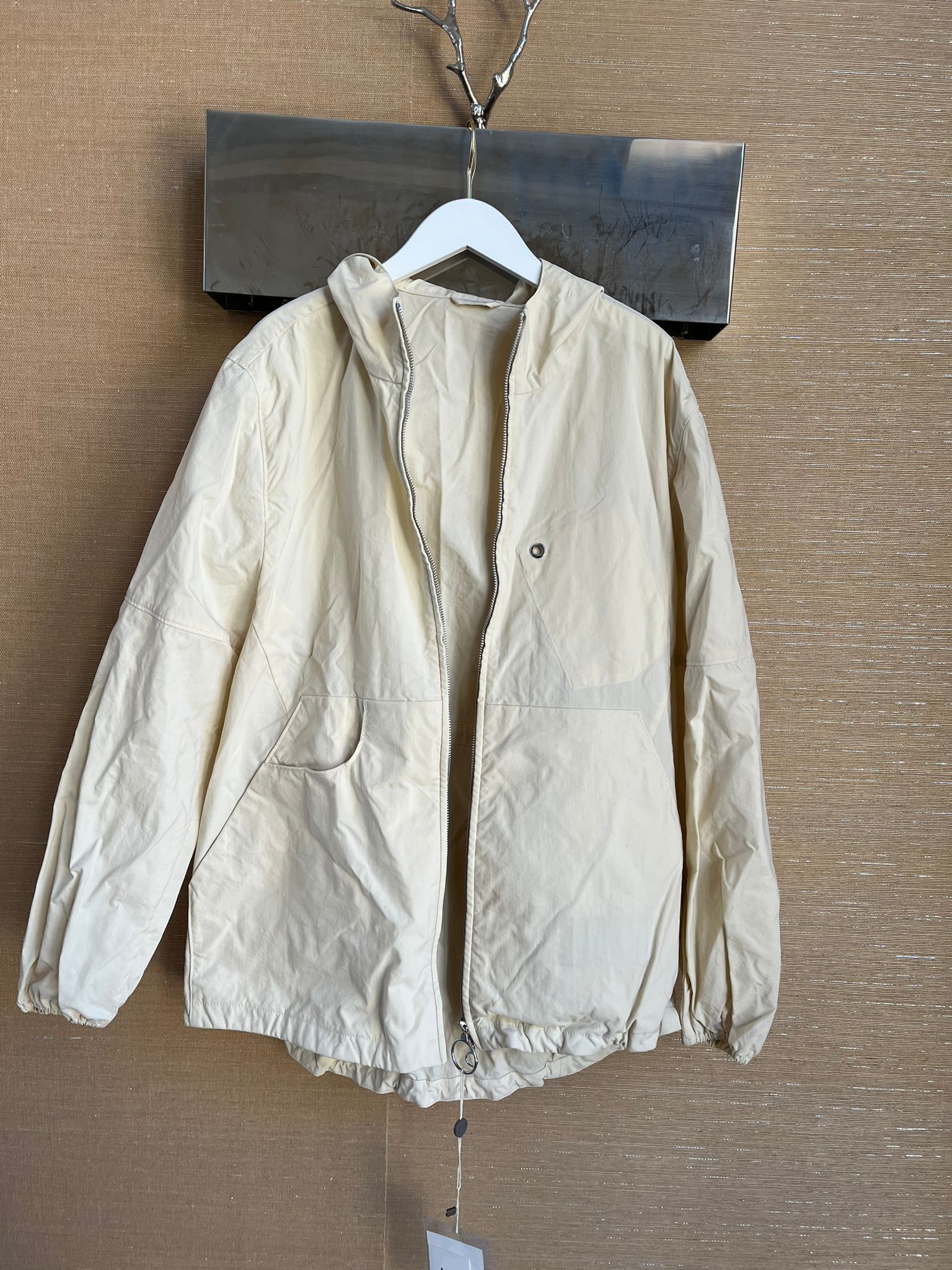 Acne Studios Motion Canvas PSS17 Jacket in Ecru Size US M / EU 48-50 / 2 - 3 Thumbnail