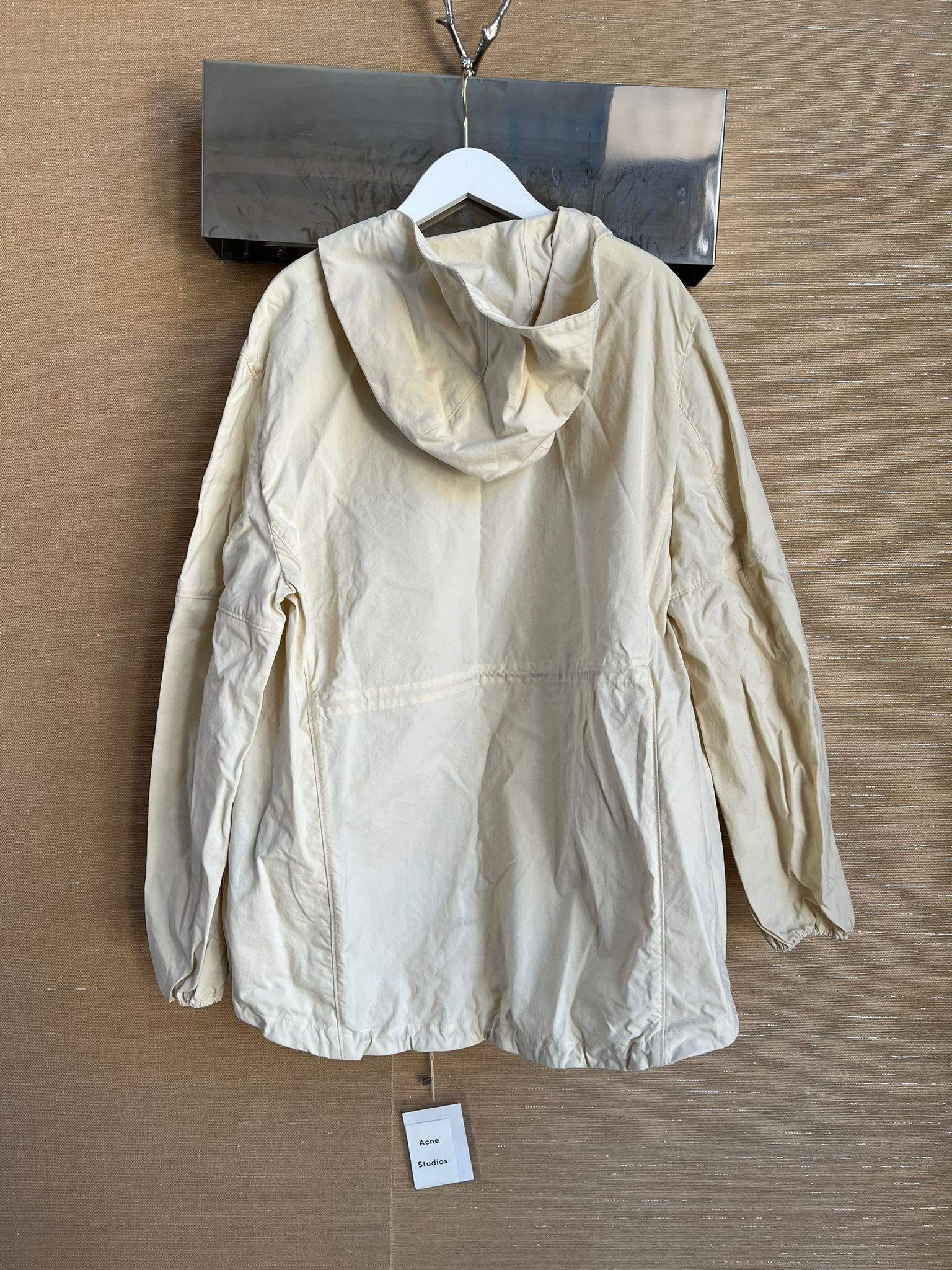 Acne Studios Motion Canvas PSS17 Jacket in Ecru Size US M / EU 48-50 / 2 - 11 Thumbnail