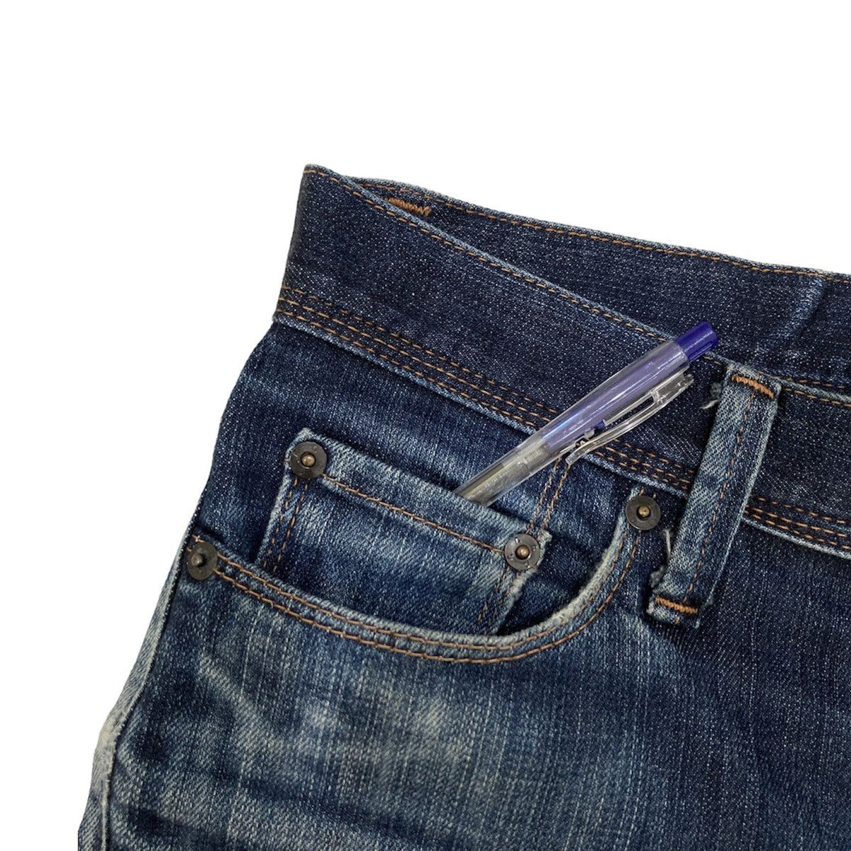 Jil Sander JIL SANDER x UNIQLO SKINNY FIT STRAIGHT JEANS Size US 32 / EU 48 - 9 Thumbnail
