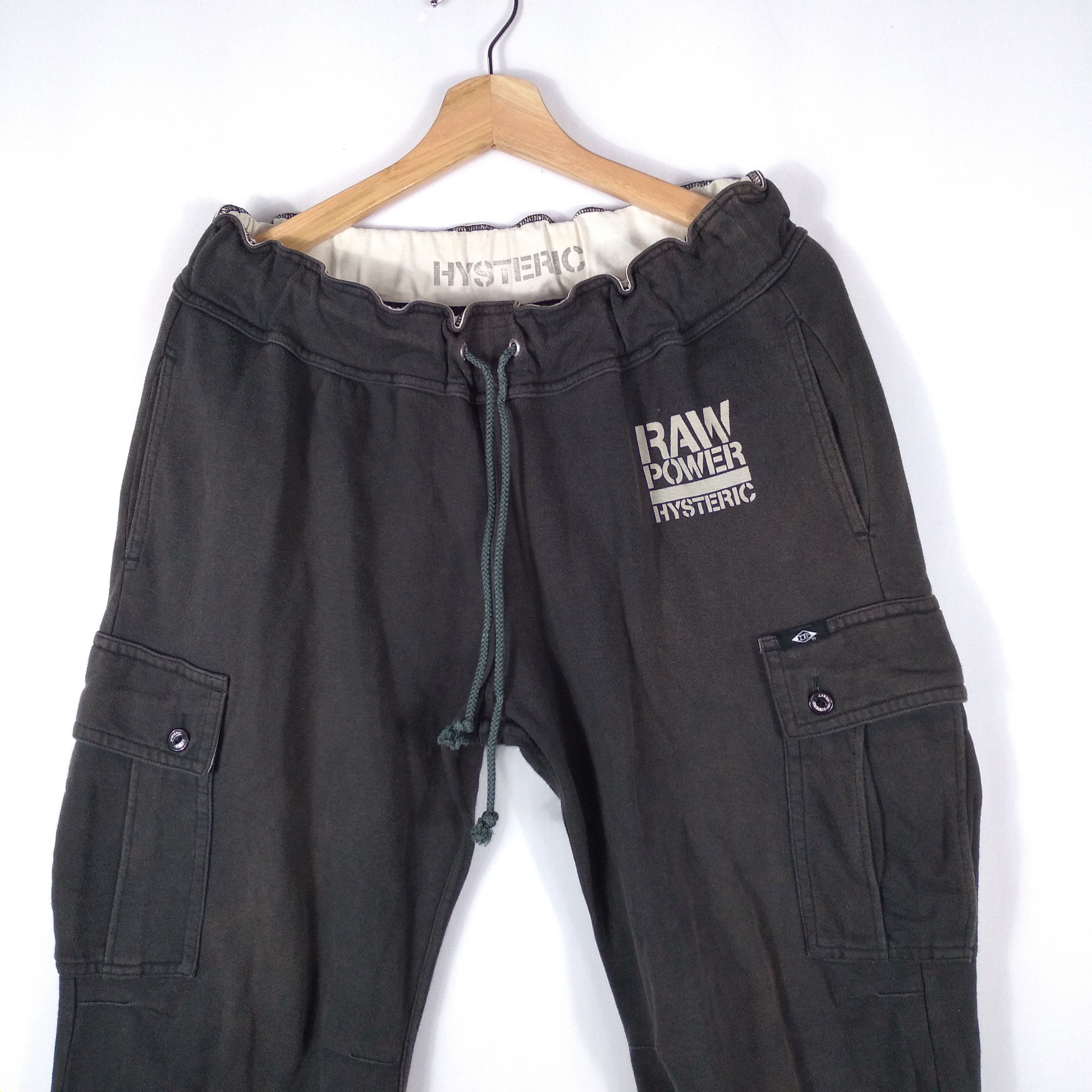 Hysteric Glamour × Japanese Brand 🔥Grailed🔥🇯🇵Hysteric Glamour RAW Draw String Jogger Pants Size US 33 - 4 Thumbnail