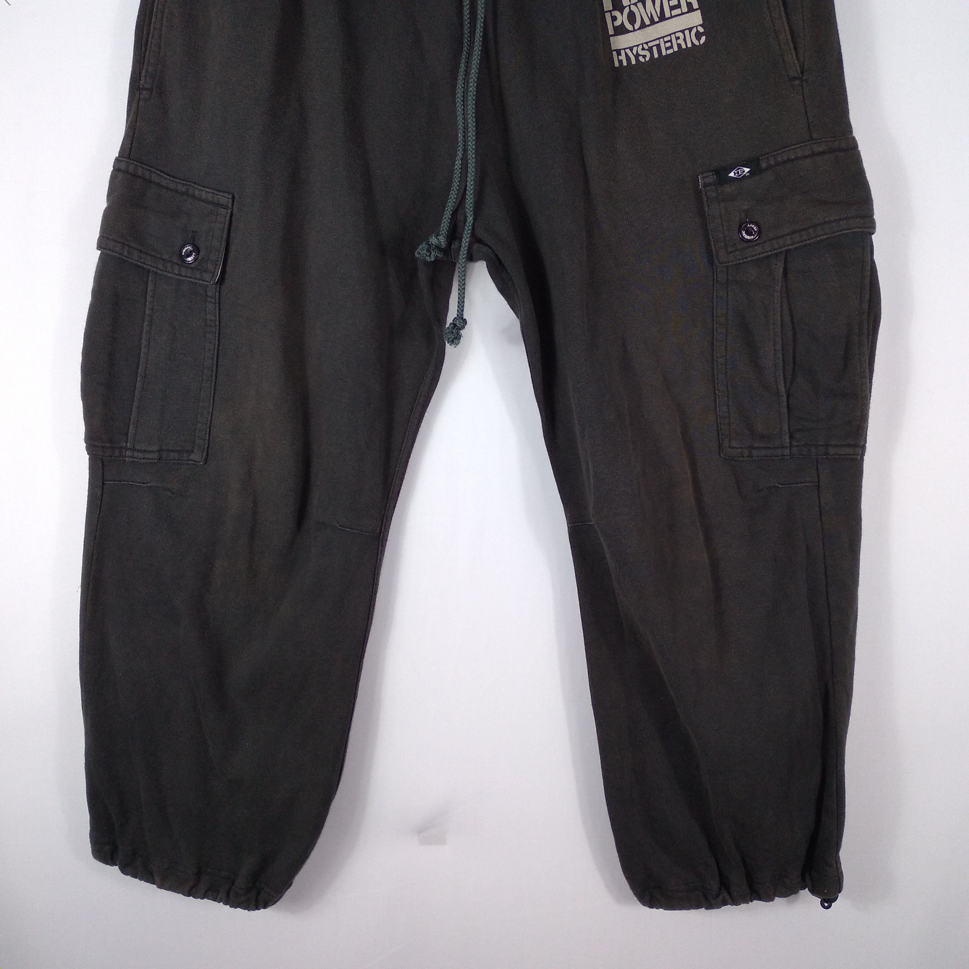 Hysteric Glamour × Japanese Brand 🔥Grailed🔥🇯🇵Hysteric Glamour RAW Draw String Jogger Pants Size US 33 - 5 Thumbnail