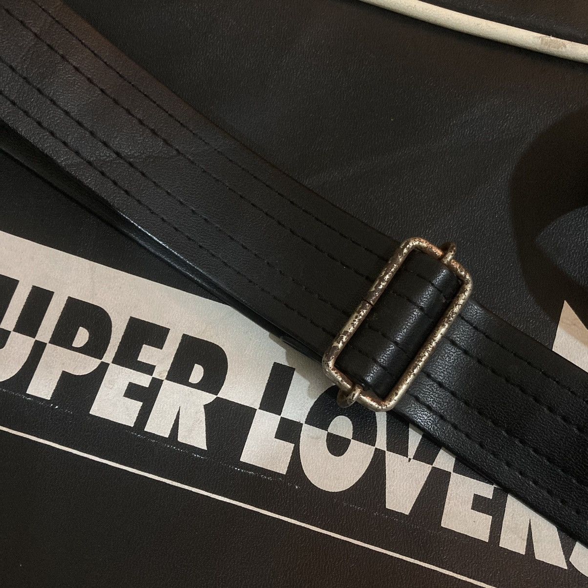Super Lovers 🇯🇵 SUPER LOVERS JAPANESE PUNK LEATHER SLING BAG Size ONE SIZE - 7 Thumbnail