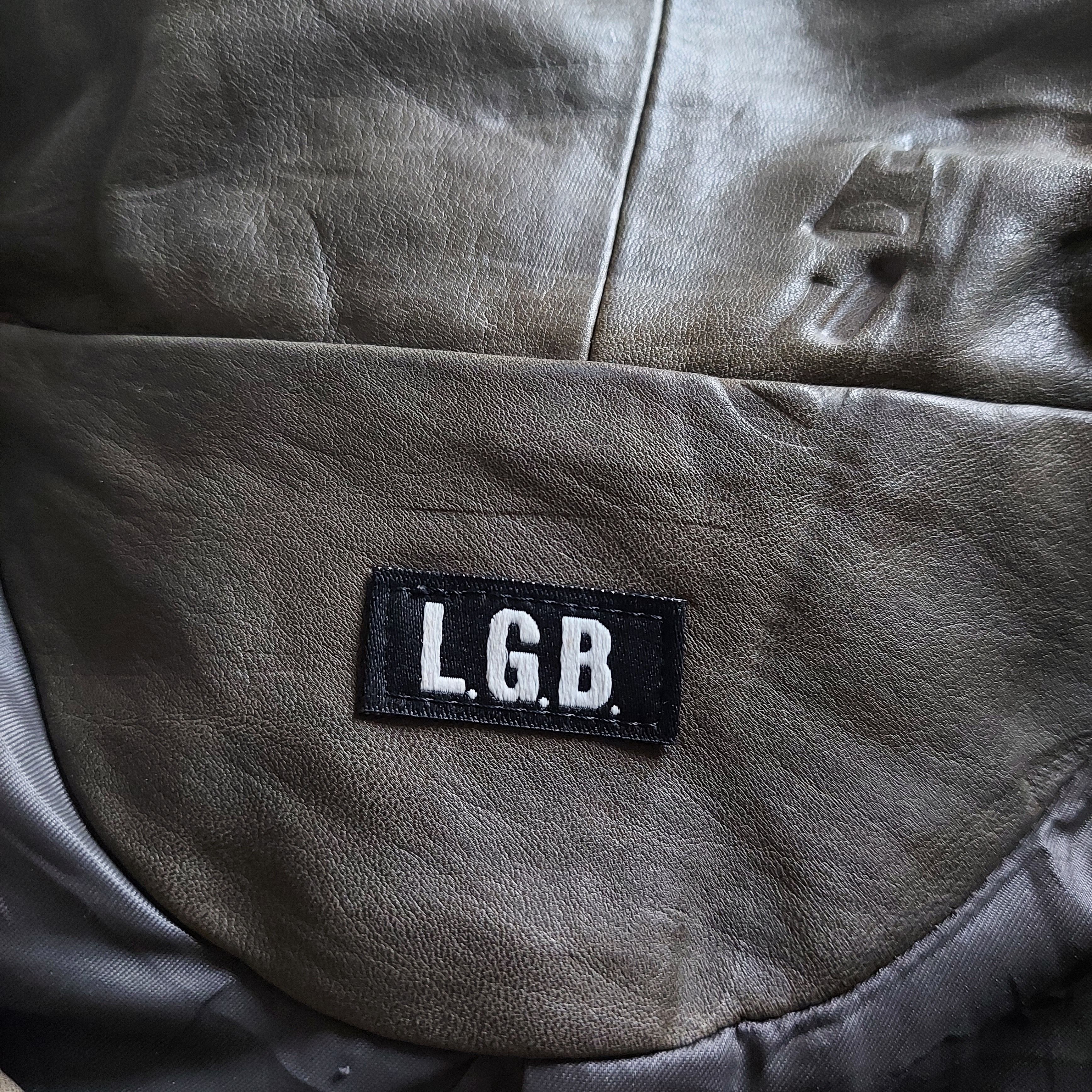 Le Grande Bleu (L.G.B.) L.G.B Bono Leather Jacket Size US S / EU 44-46 / 1 - 10 Thumbnail