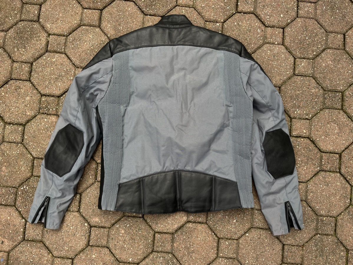 Hein Gericke Vintage Hein Gericke Leather Grey Bomber Jacket Size US XL / EU 56 / 4 - 6 Thumbnail