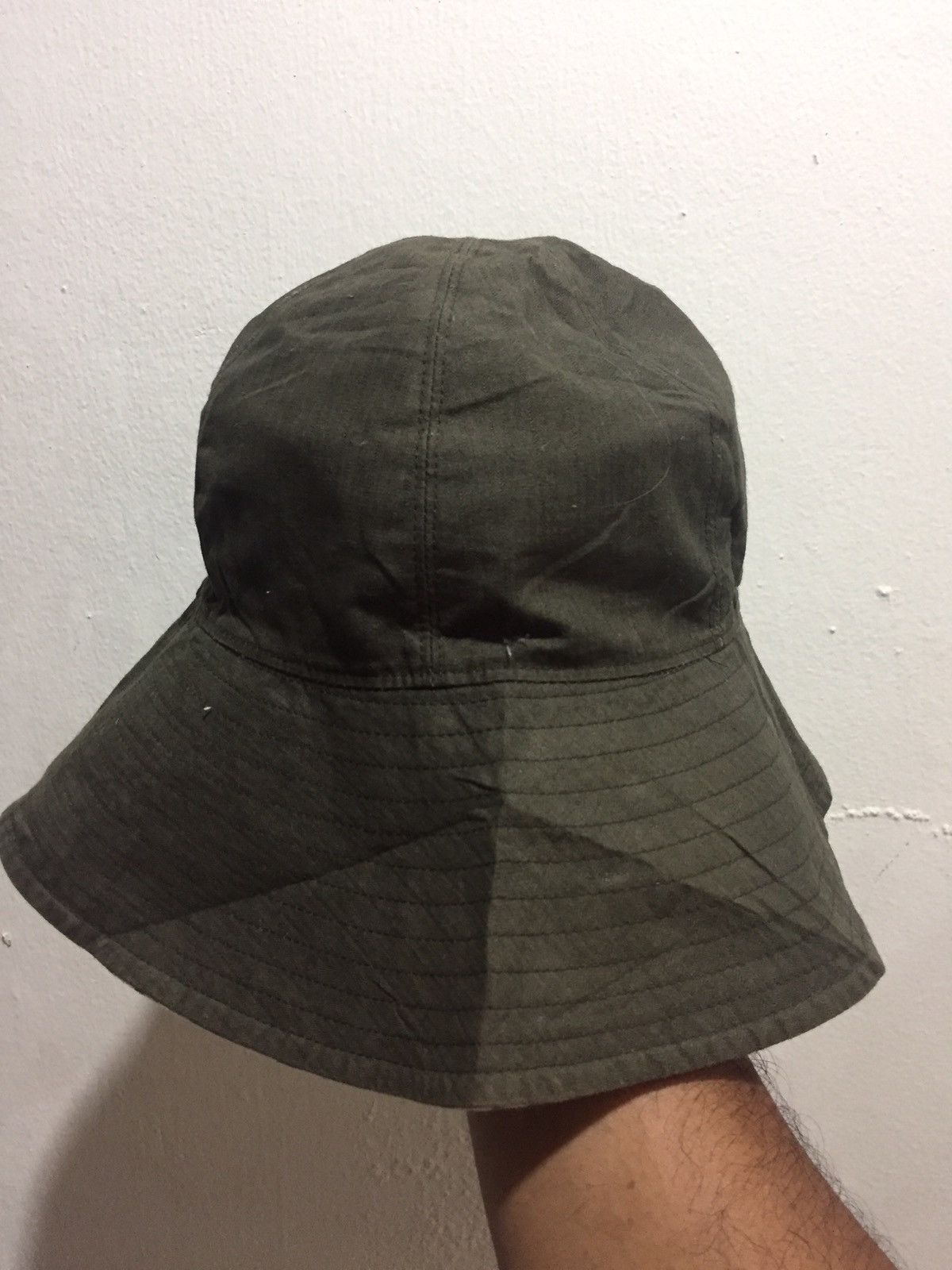 Lacoste VTG Lacoste Reversible Bucket Hat Size ONE SIZE - 6 Thumbnail