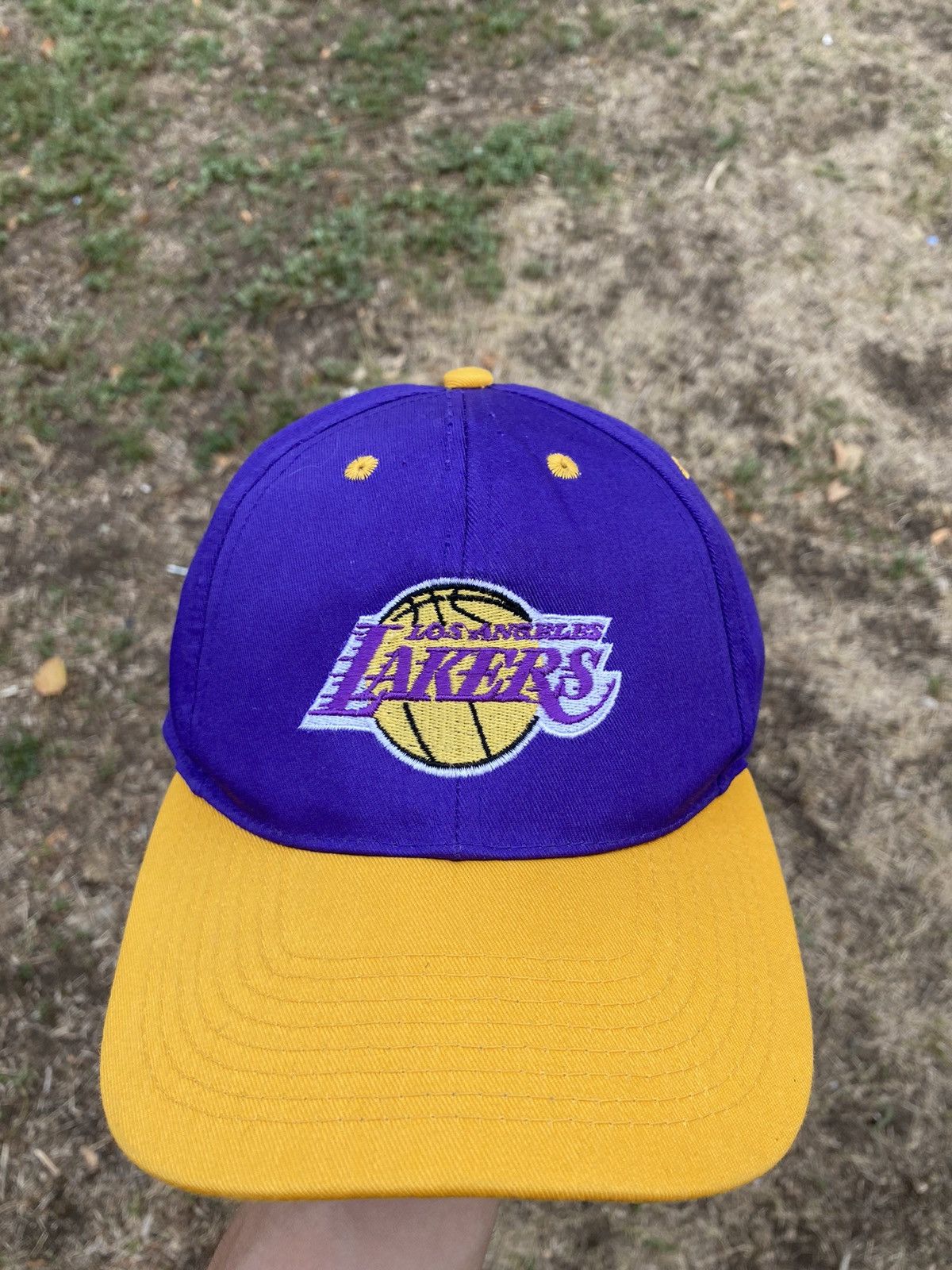 NBA Vintage 90s LA Lakers cap streetwear NBA basketball style Size ONE SIZE - 1 Thumbnail