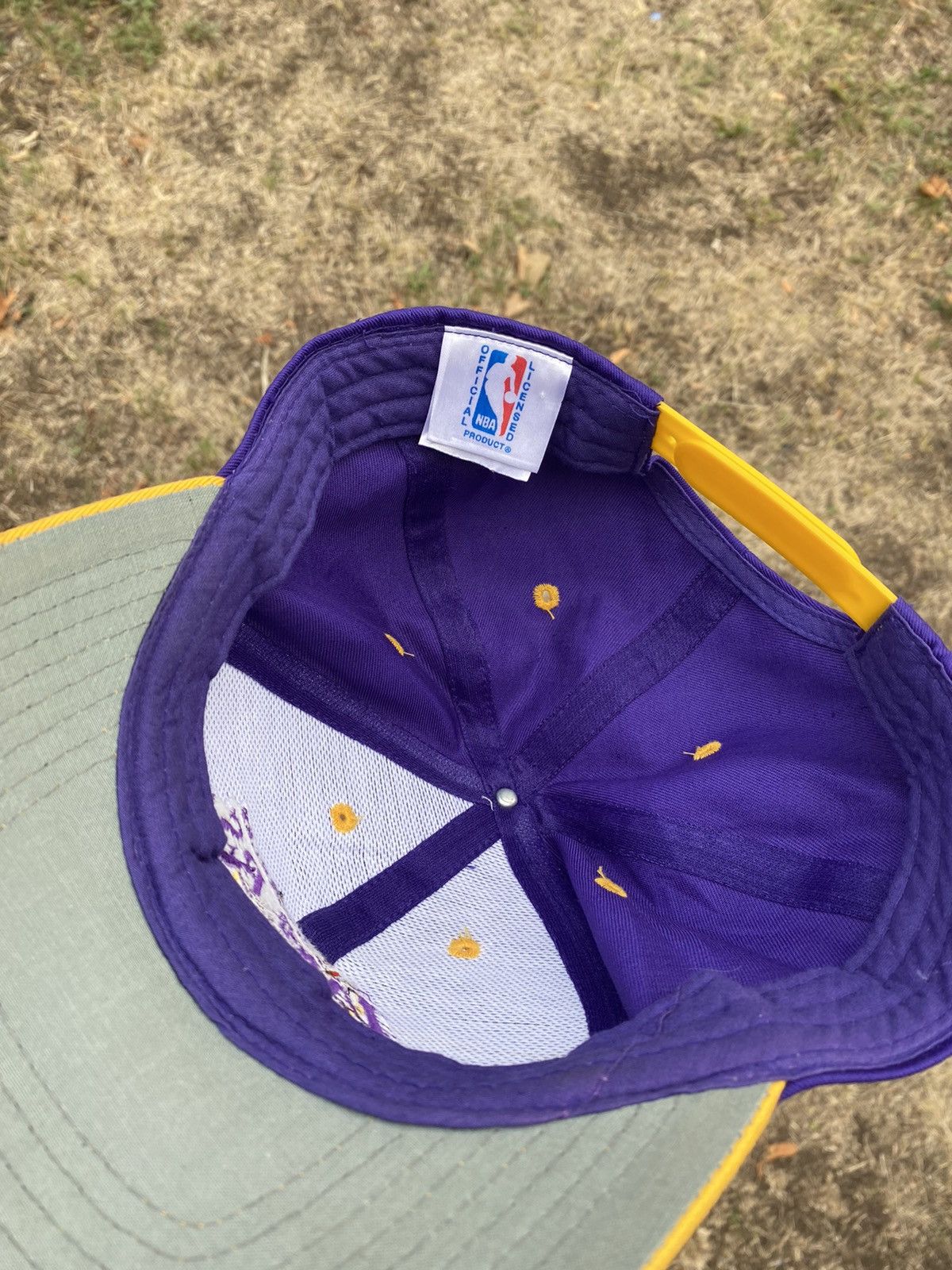 NBA Vintage 90s LA Lakers cap streetwear NBA basketball style Size ONE SIZE - 2 Thumbnail