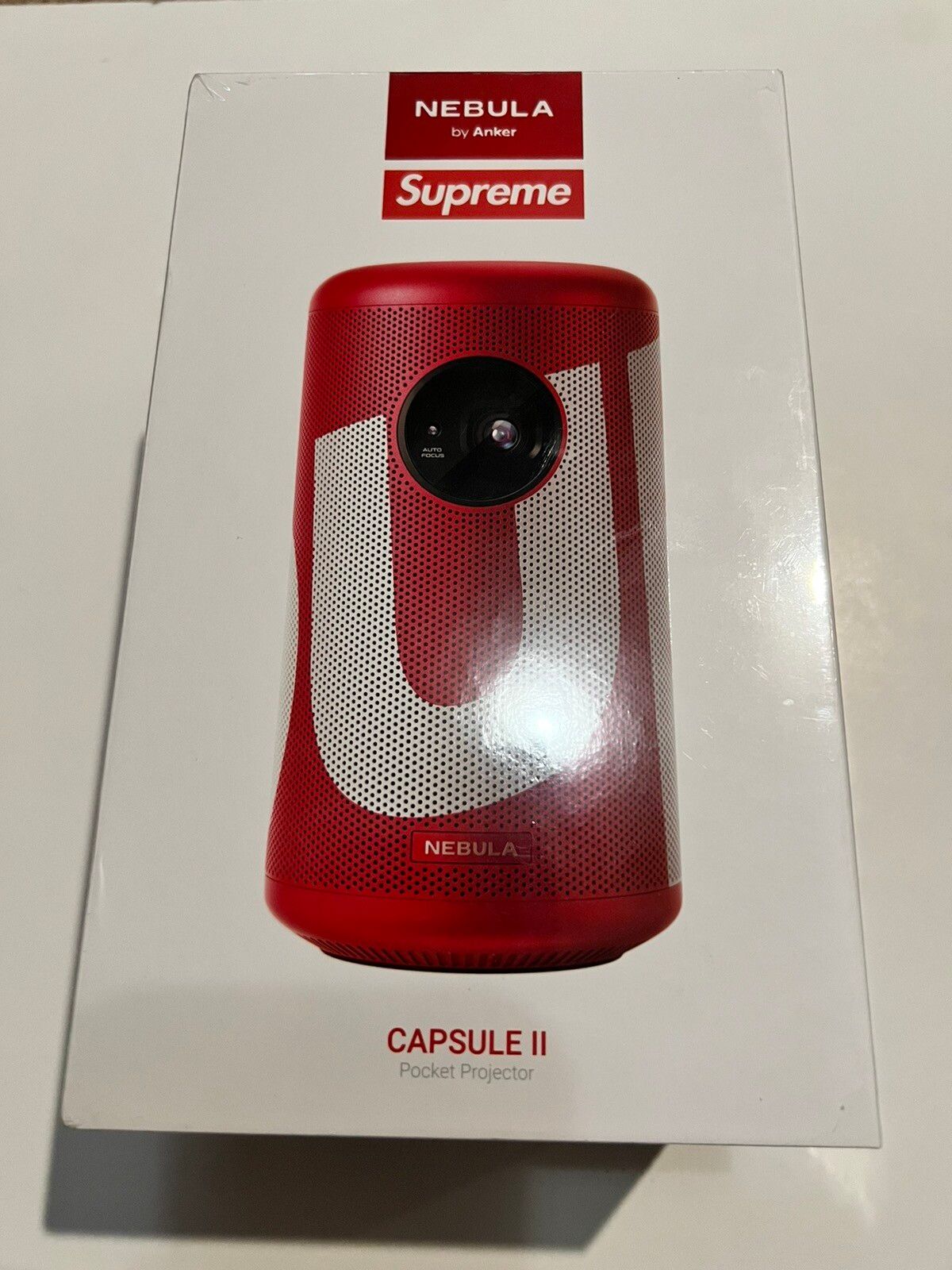 Pre-owned Supreme Nebula Projector In Red