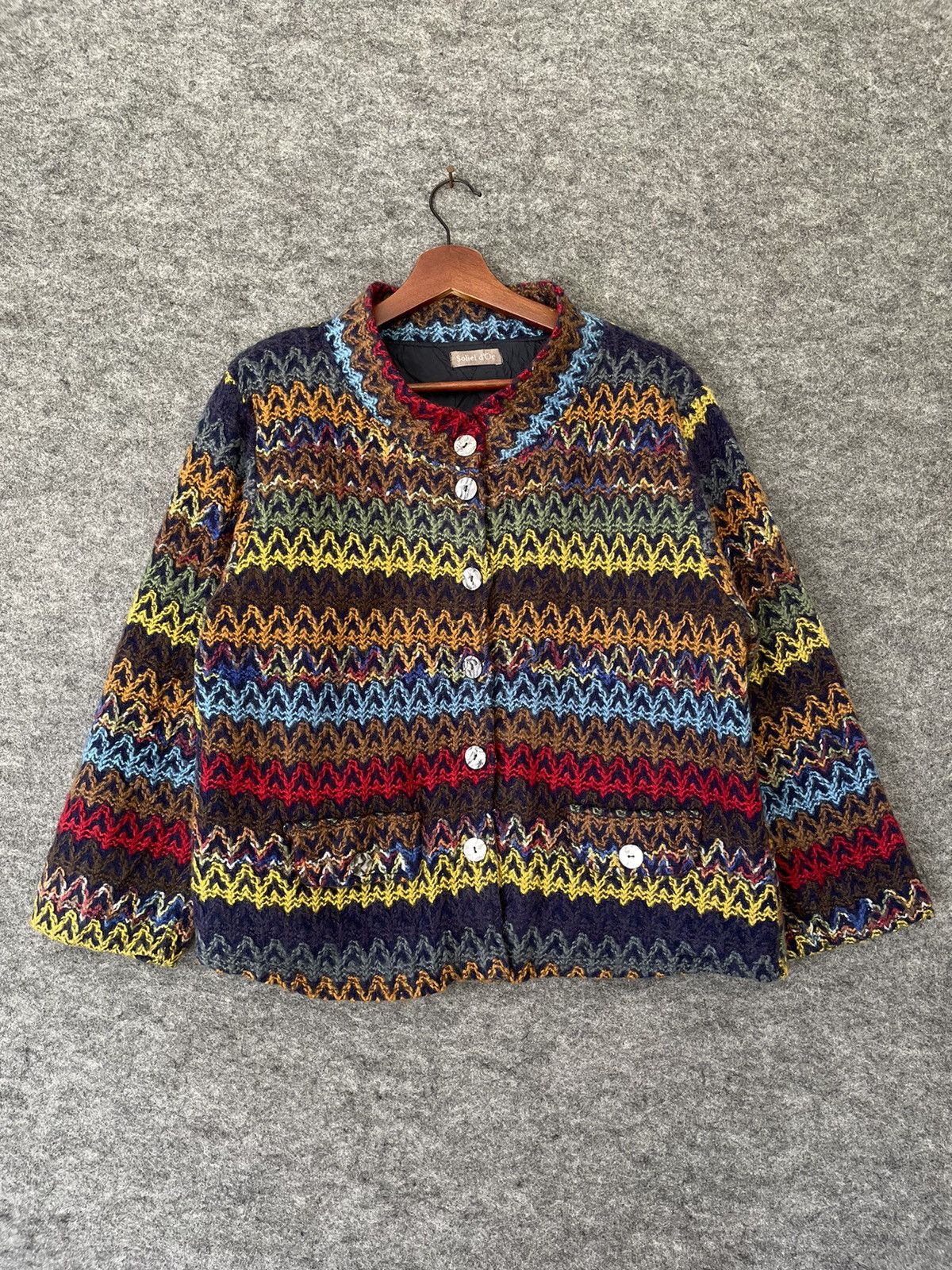 image of Vintage Soliel Dor Jacket in Mix, Women's (Size Medium)