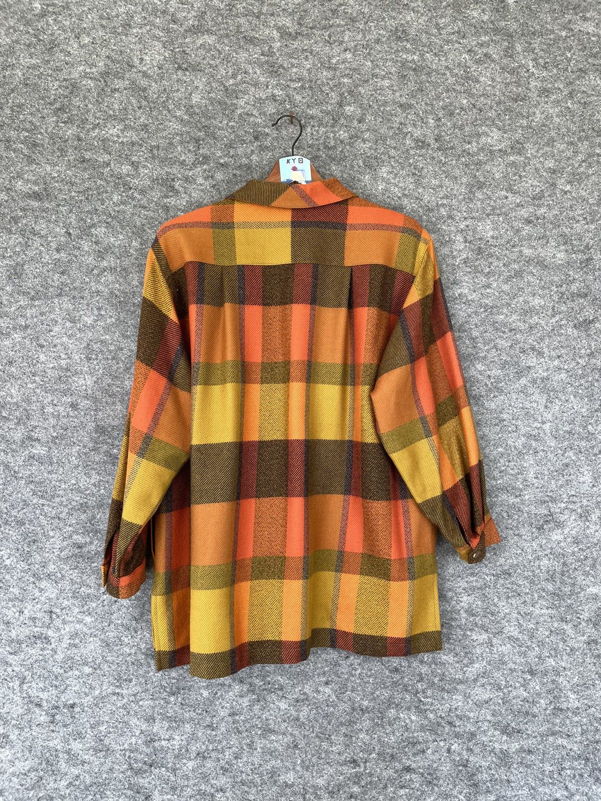 Japanese Brand × Vintage VINTAGE JAPANESE TARTAN JACKET Size US M / EU 48-50 / 2 - 3 Thumbnail