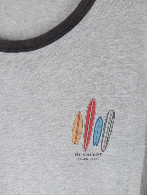 Black Label × Burberry × Vintage Rare Vintage Burberry Black Label Tshirt Size US L / EU 52-54 / 3 - 8 Thumbnail