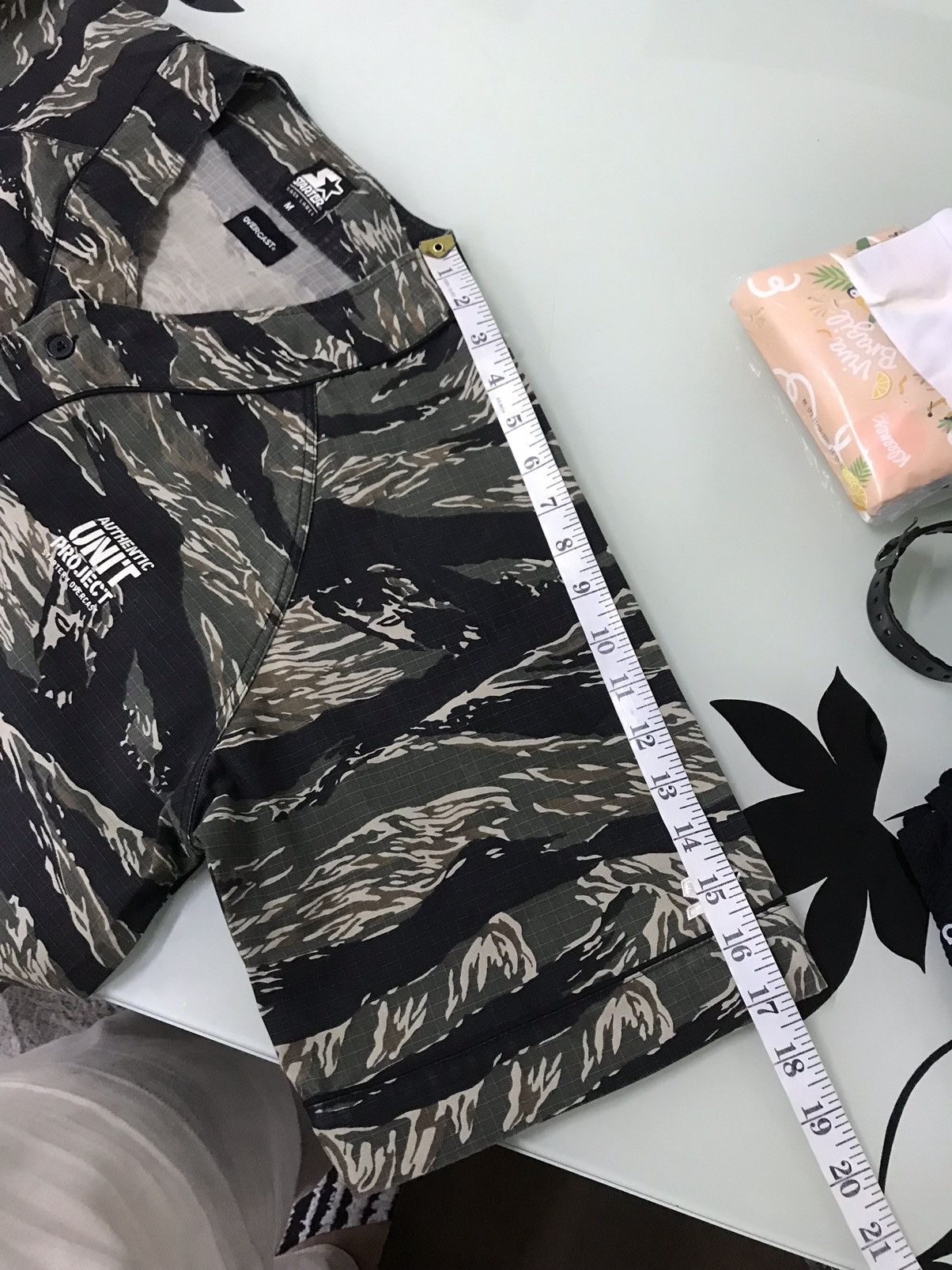 MLB Rare❗️Starter x Overcast Tiger Stripe Baseball Shirt Size US M / EU 48-50 / 2 - 25 Thumbnail