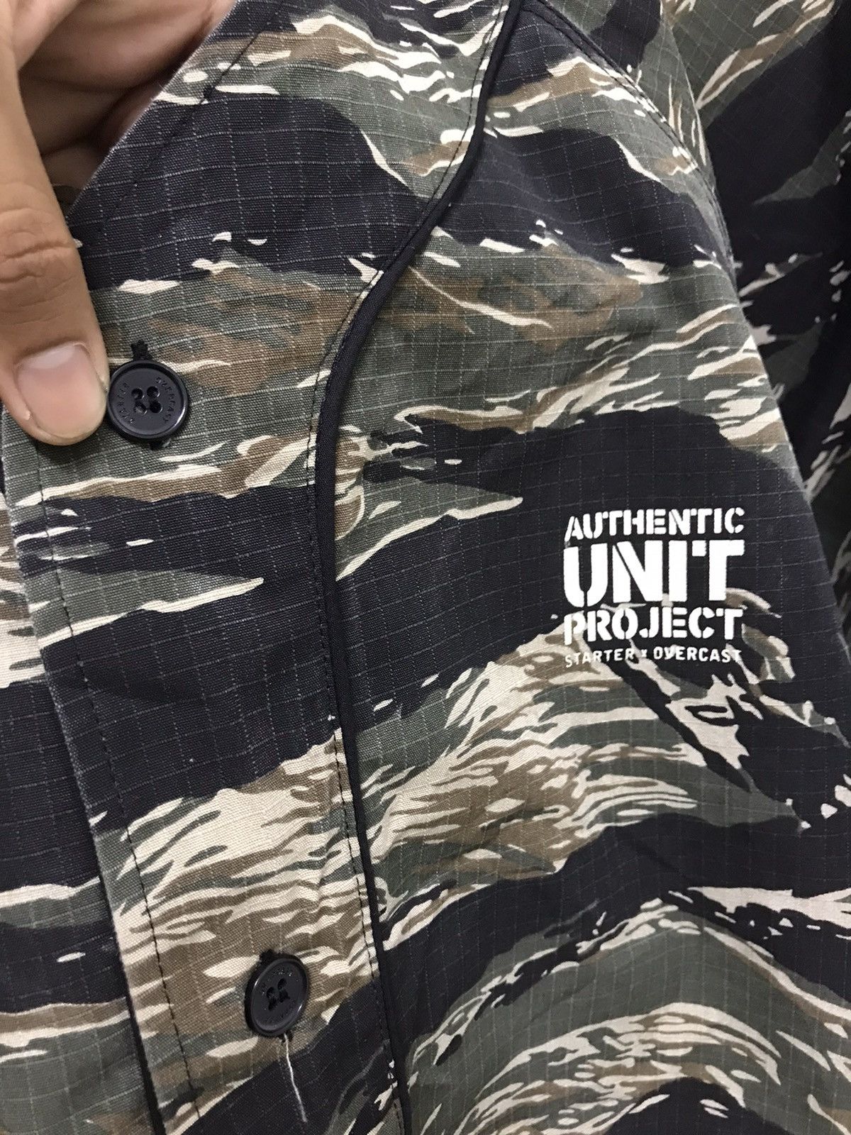 MLB Rare❗️Starter x Overcast Tiger Stripe Baseball Shirt Size US M / EU 48-50 / 2 - 10 Thumbnail