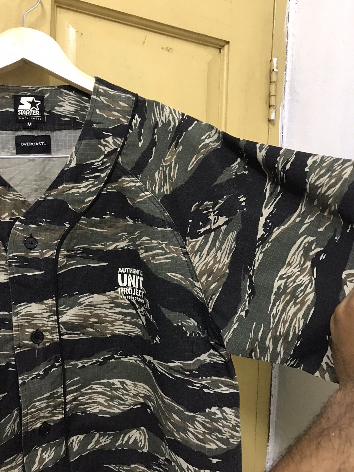 MLB Rare❗️Starter x Overcast Tiger Stripe Baseball Shirt Size US M / EU 48-50 / 2 - 9 Thumbnail