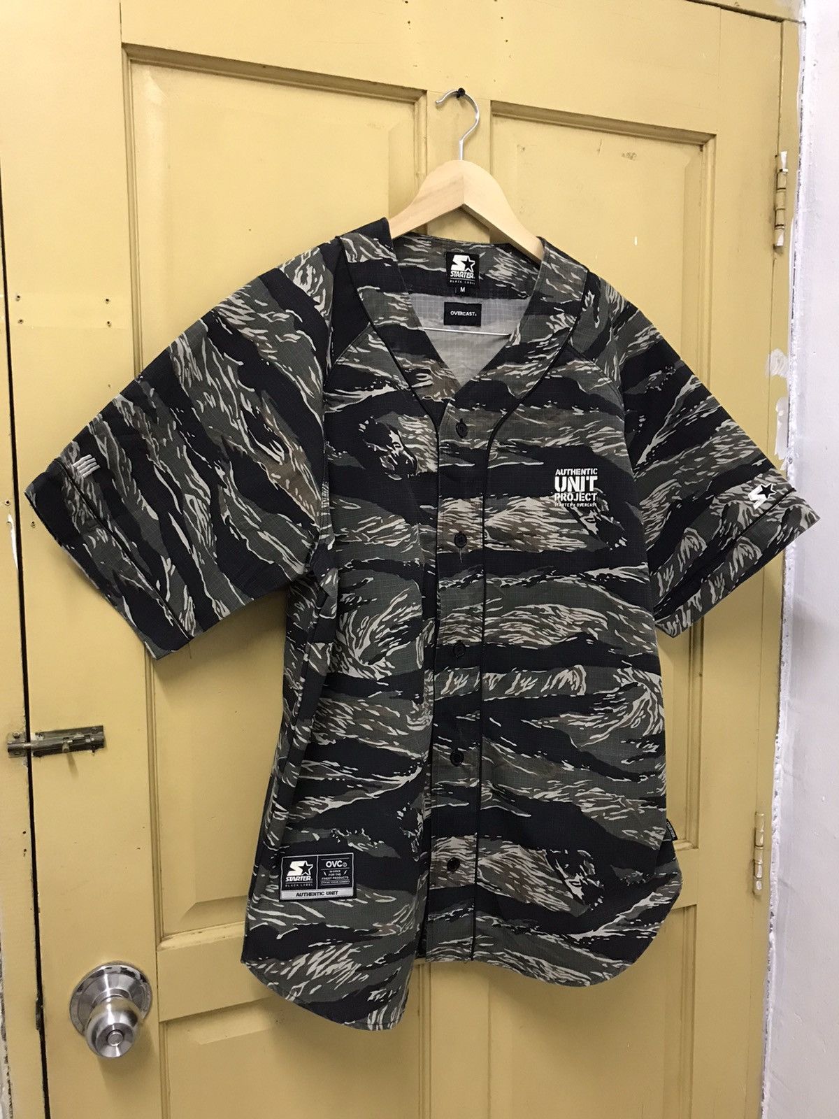 MLB Rare❗️Starter x Overcast Tiger Stripe Baseball Shirt Size US M / EU 48-50 / 2 - 19 Thumbnail