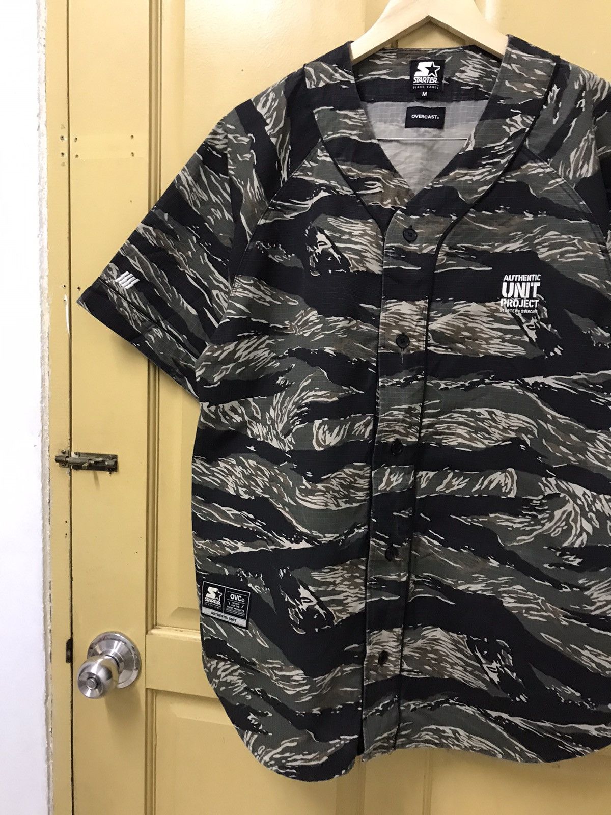 MLB Rare❗️Starter x Overcast Tiger Stripe Baseball Shirt Size US M / EU 48-50 / 2 - 12 Thumbnail