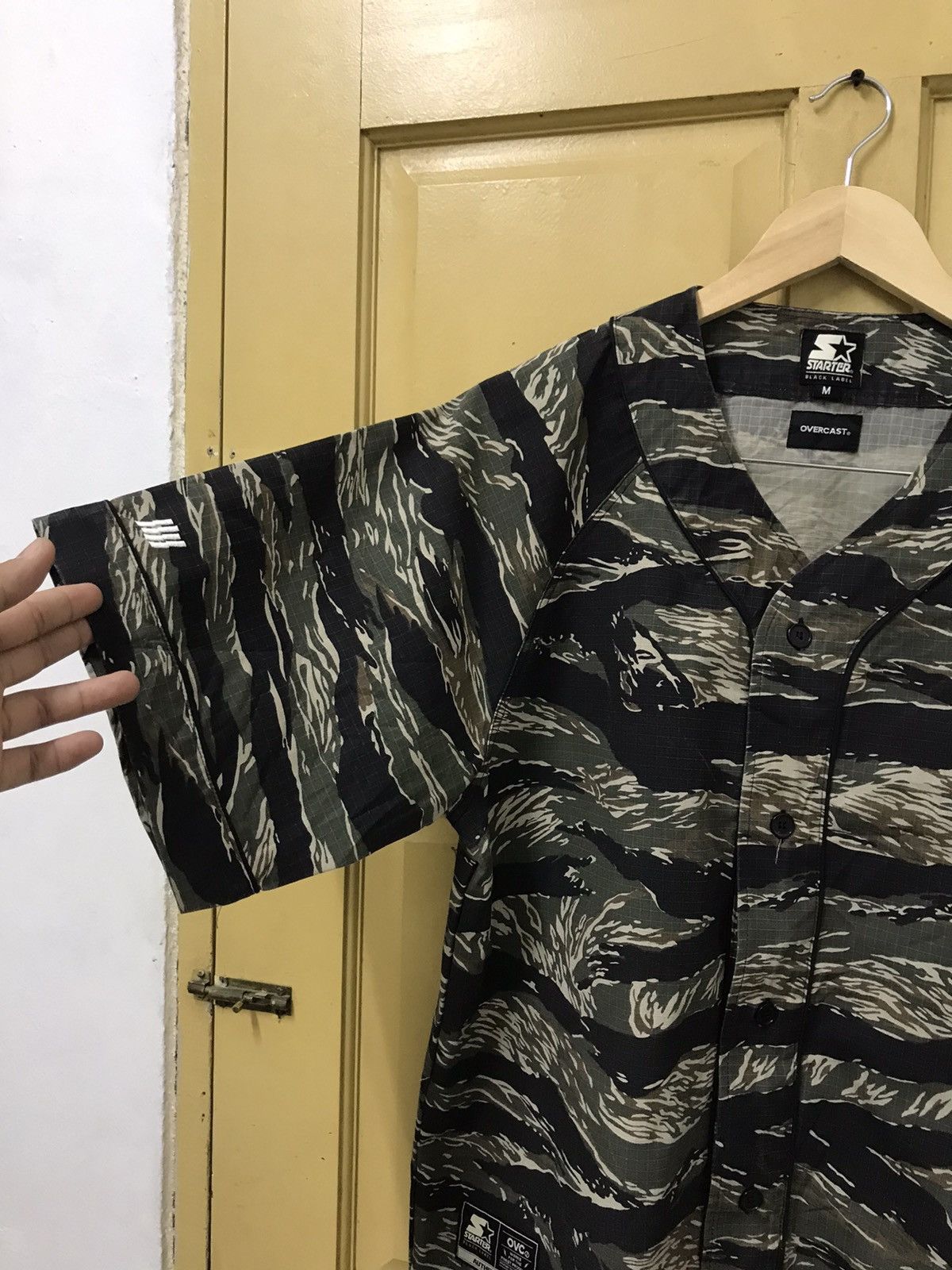 MLB Rare❗️Starter x Overcast Tiger Stripe Baseball Shirt Size US M / EU 48-50 / 2 - 7 Thumbnail