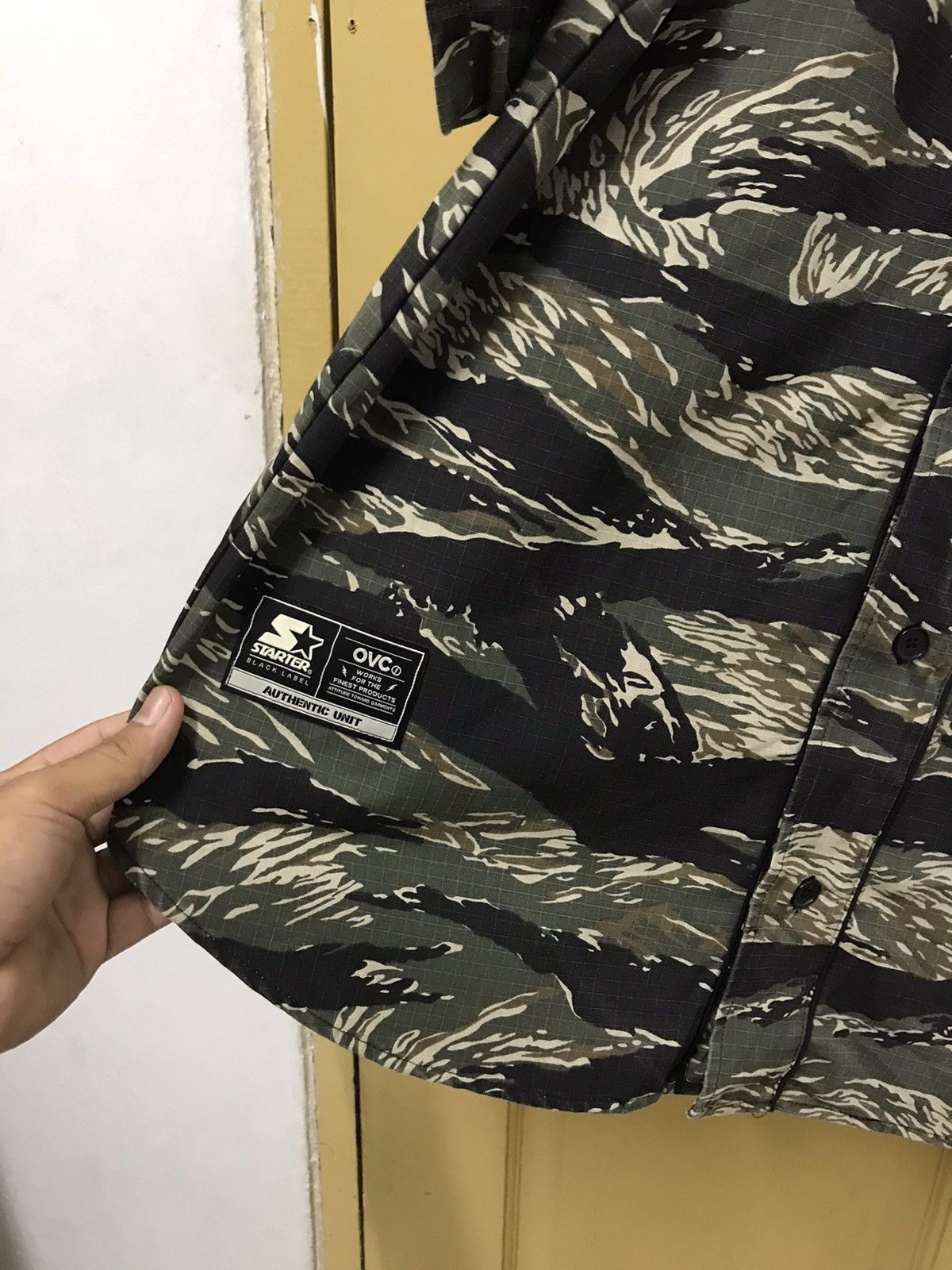 MLB Rare❗️Starter x Overcast Tiger Stripe Baseball Shirt Size US M / EU 48-50 / 2 - 11 Thumbnail
