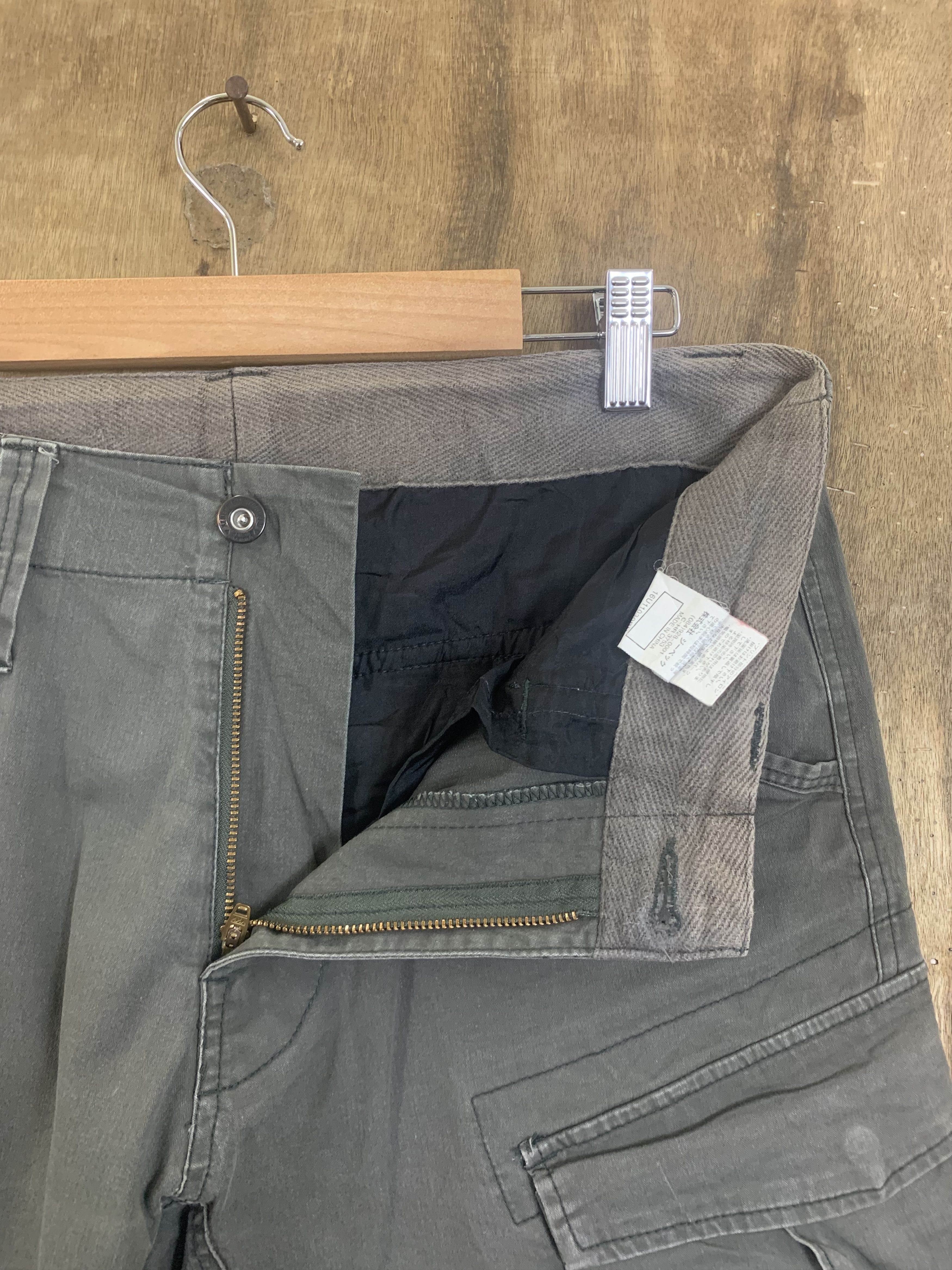 Japanese Brand Cargo Pants Genba Multipocket Travis Scott Style Size US 30 / EU 46 - 7 Thumbnail