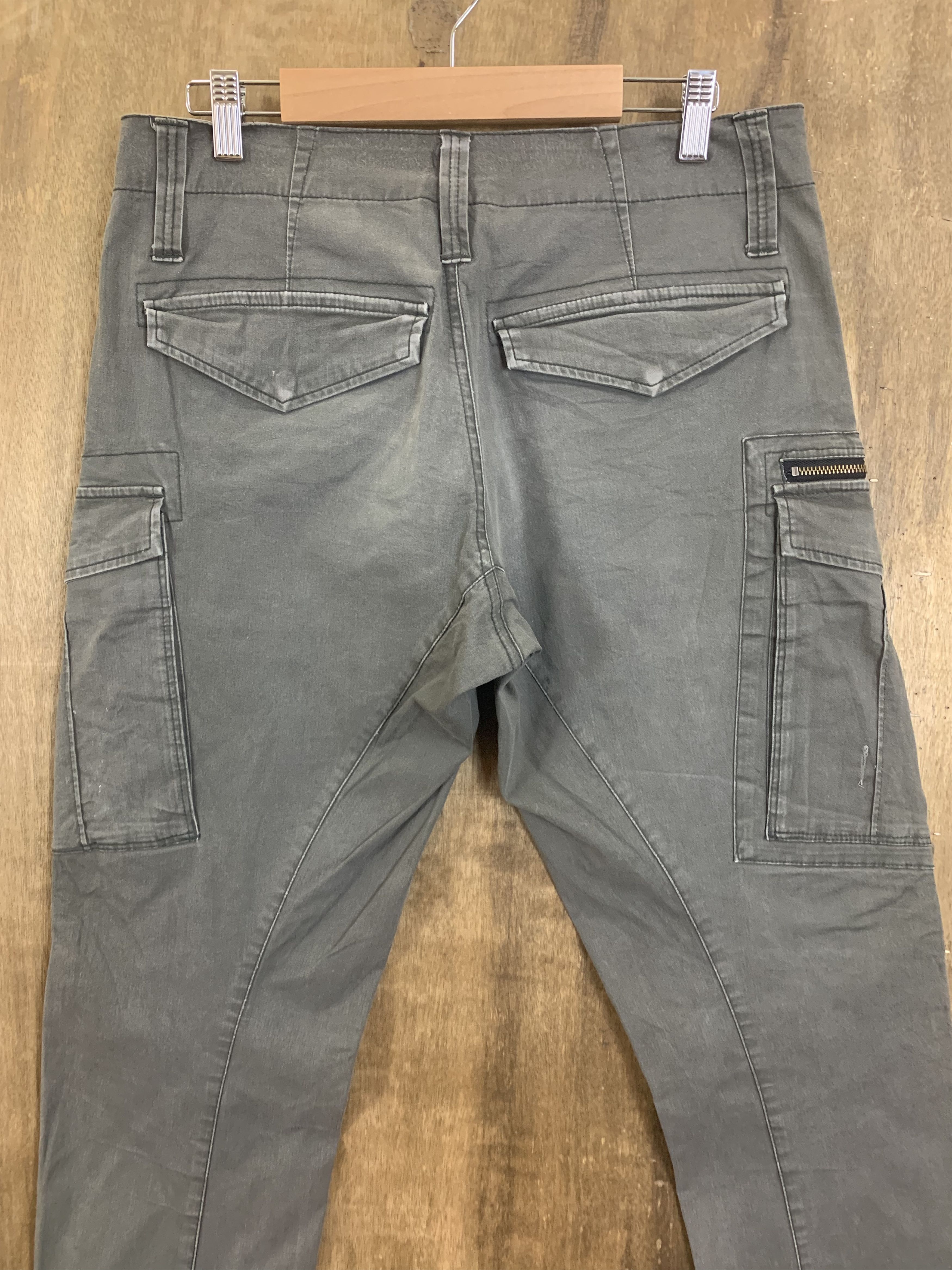Japanese Brand Cargo Pants Genba Multipocket Travis Scott Style Size US 30 / EU 46 - 11 Thumbnail