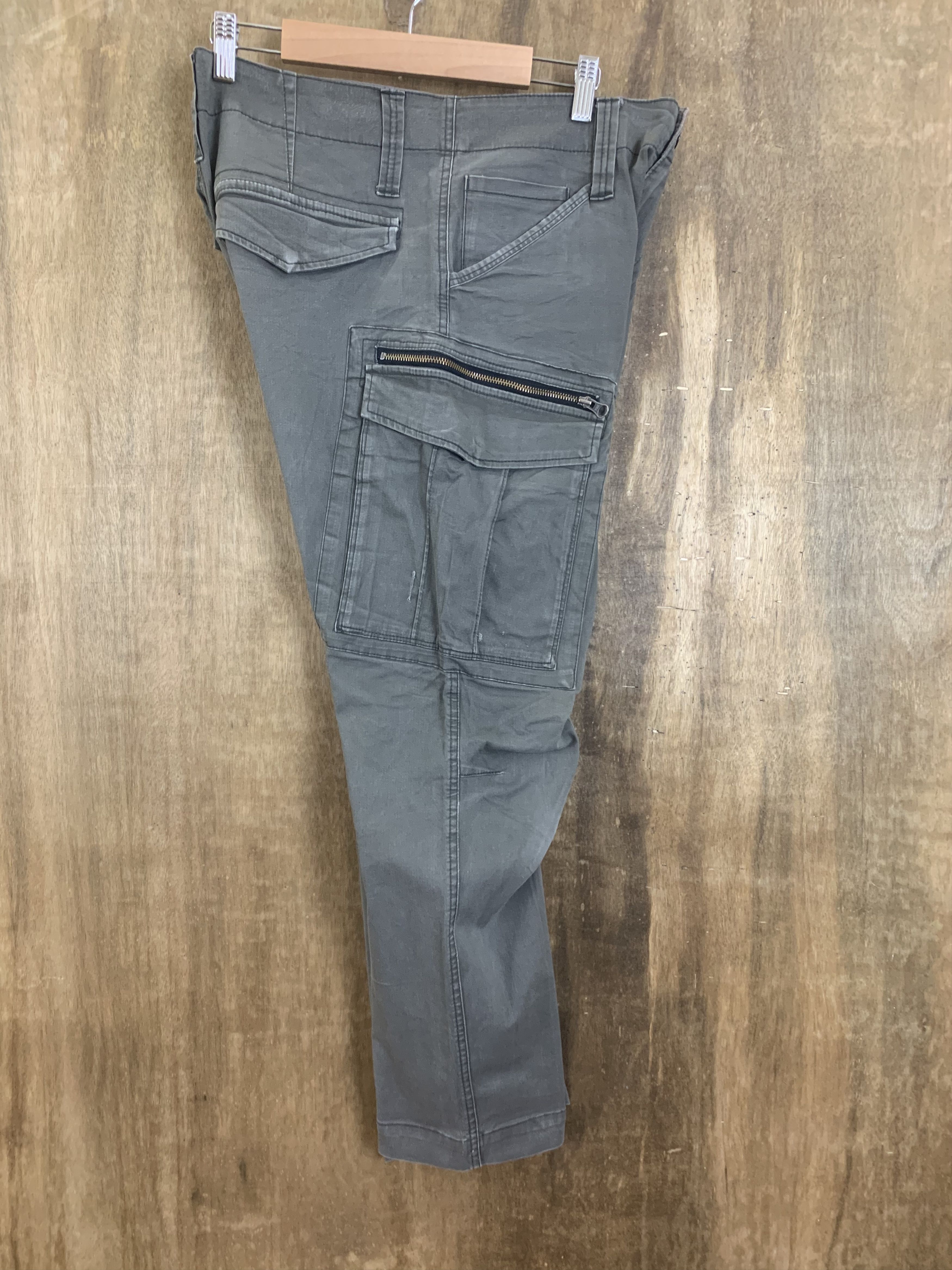 Japanese Brand Cargo Pants Genba Multipocket Travis Scott Style Size US 30 / EU 46 - 10 Thumbnail